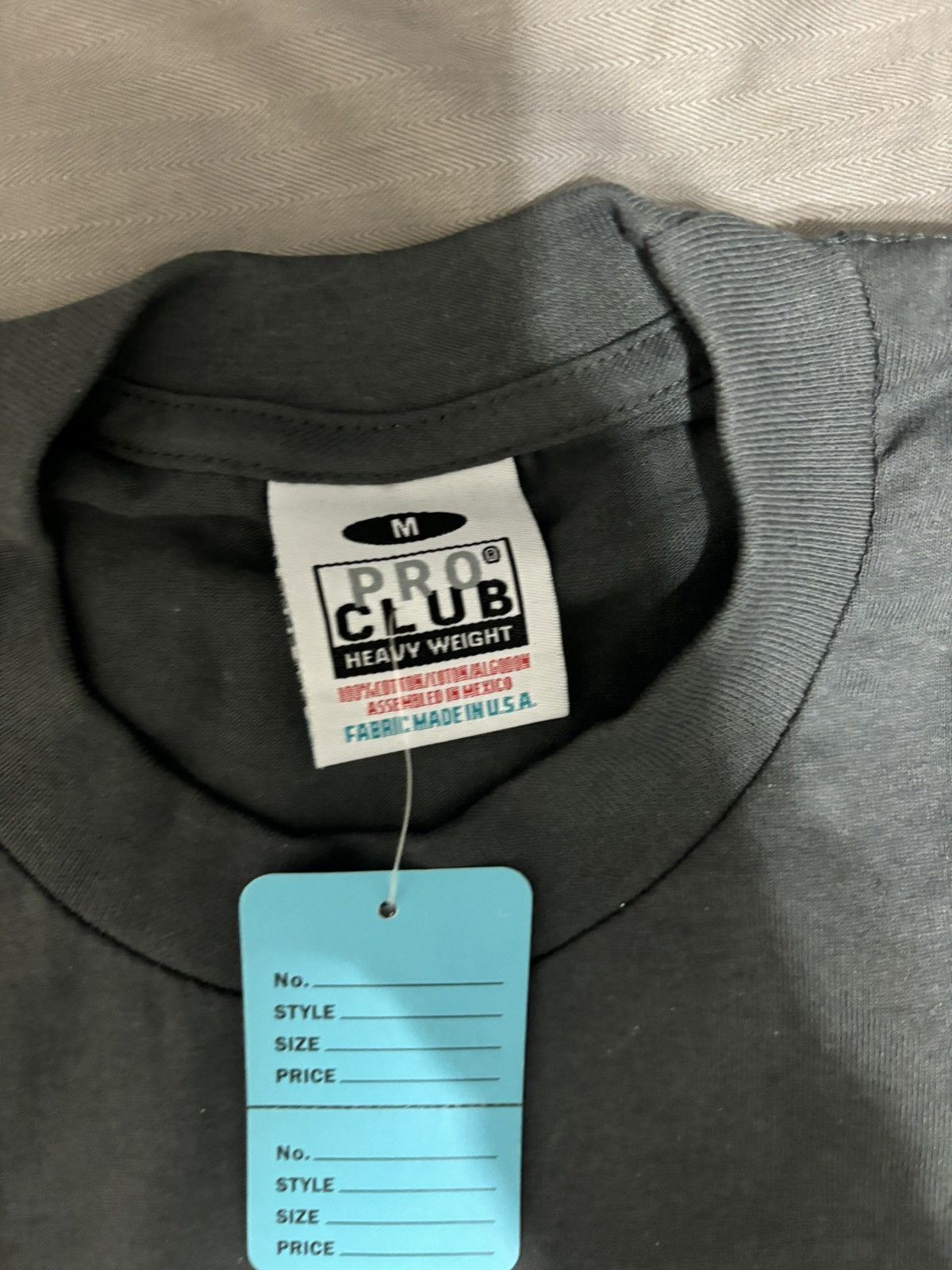 Other Pro Club Grey Short Sleeve Size US M / EU 48-50 / 2 - 3 Thumbnail