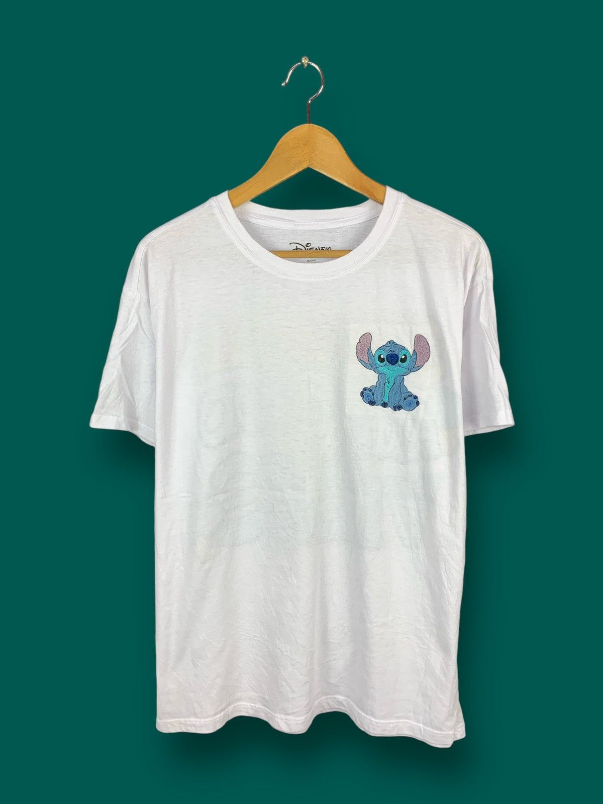 Cartoon Network Steals! Disney Lilo and Stitch Cartoon Tee Embroided Patch Size US L / EU 52-54 / 3 - 2 Thumbnail