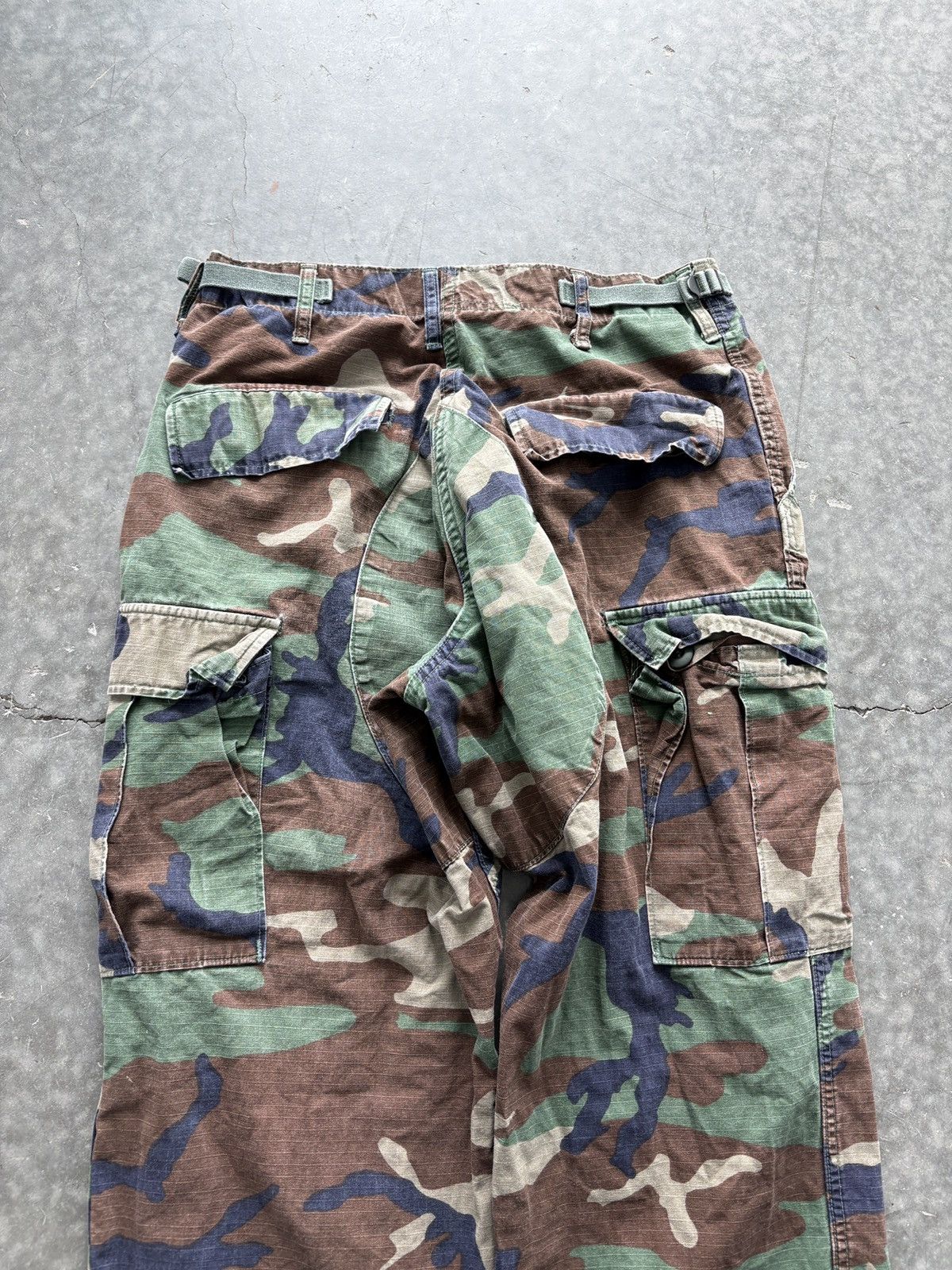 Vintage Vintage Y2K Propper Woodland Camo Cargo Pants 29x29 Size US 29 - 8 Thumbnail
