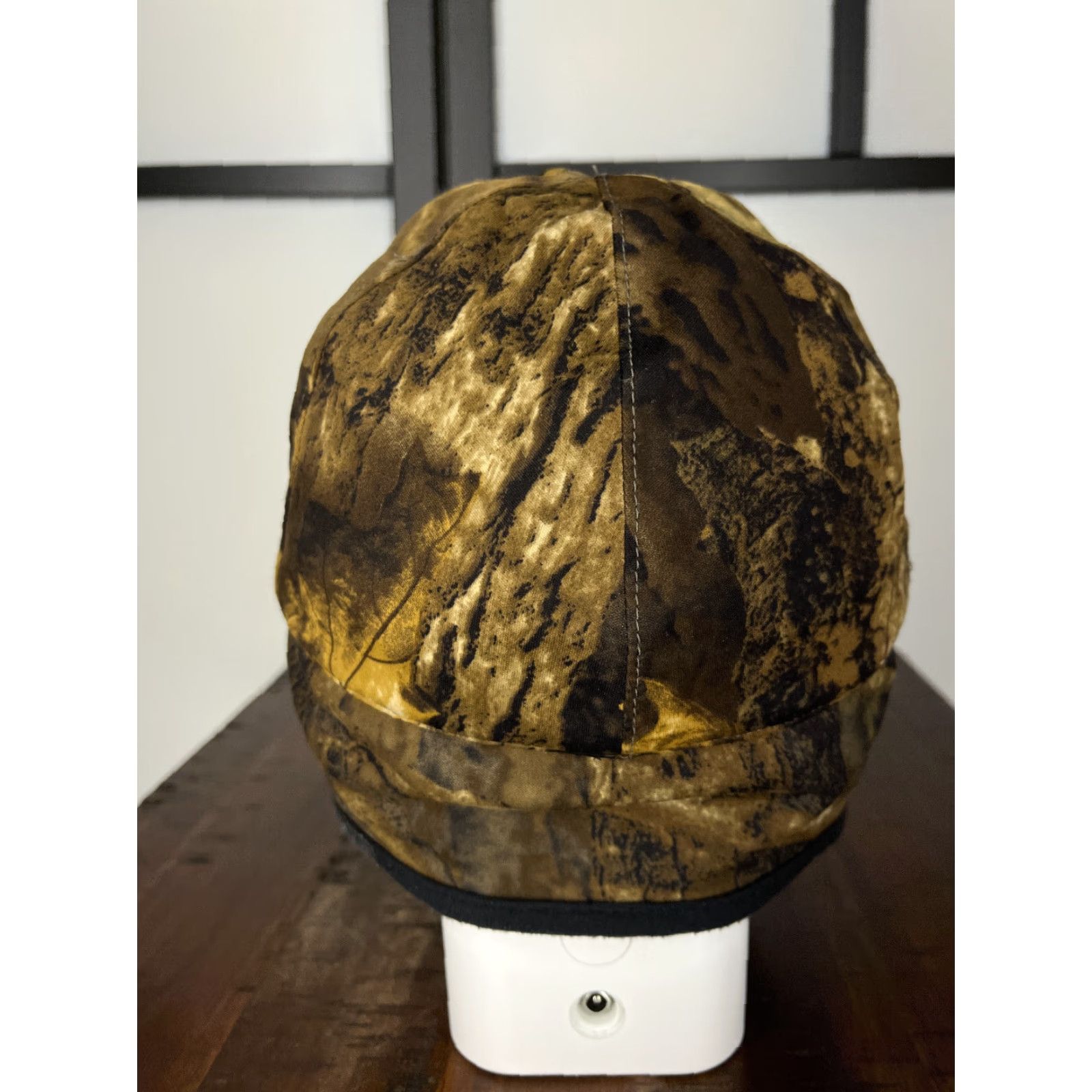 Vintage Columbia Trapper Hat Cap Fitted Adult One Size Brown Camo Polyester Camp Hunt Mens Size ONE SIZE - 6 Thumbnail
