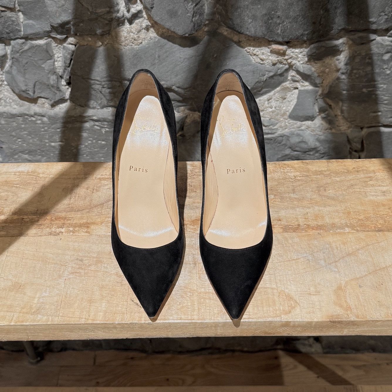 Christian Louboutin Christian Louboutin Black Suede So Kate 120 Pumps Size US 8.5 / IT 38.5 - 2 Thumbnail