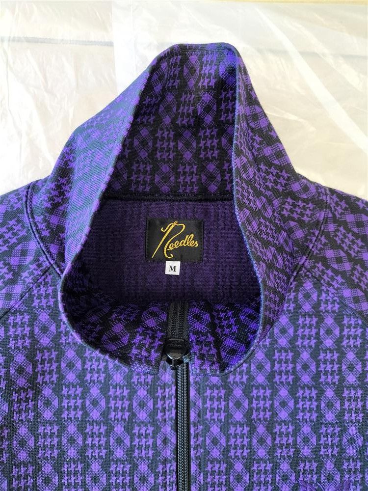 Needles NEEDLES TRACK JACKET PURPLE JACQUARD MEDIUM Size US M / EU 48-50 / 2 - 1 Thumbnail