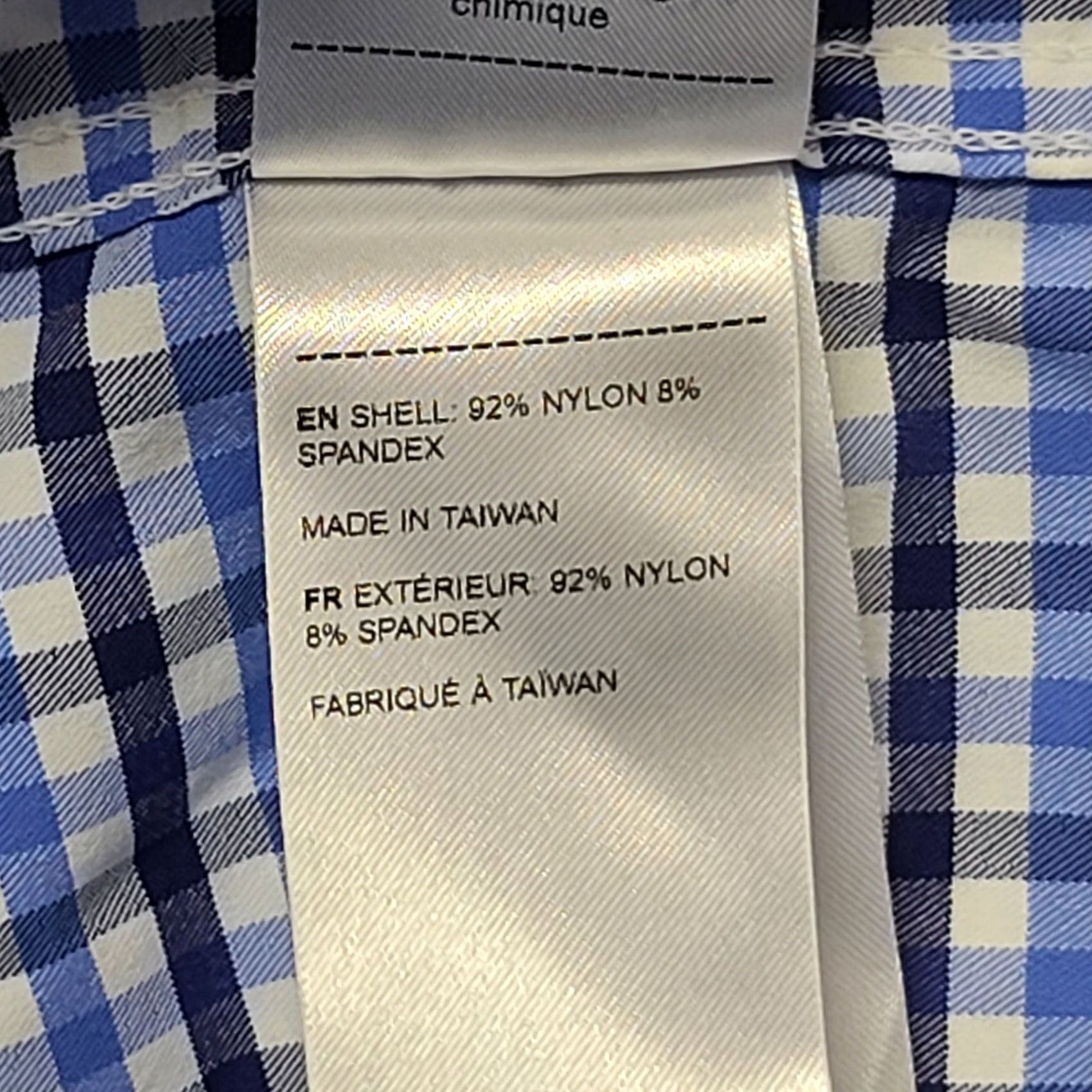 UNTUCKit UNTUCKit Simmons Shirt Mens L Tall Regular Fit Long Sleeve Blue Check Casual Button-Up Size US L / EU 52-54 / 3 - 7 Thumbnail
