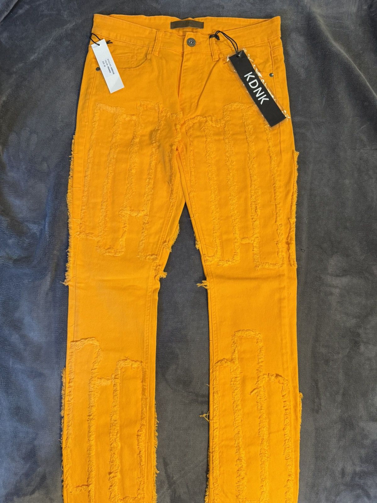 Other KDNK STACKED SKINNY Orange Jeans size 32 Size US 32 / EU 48 - 1 Thumbnail