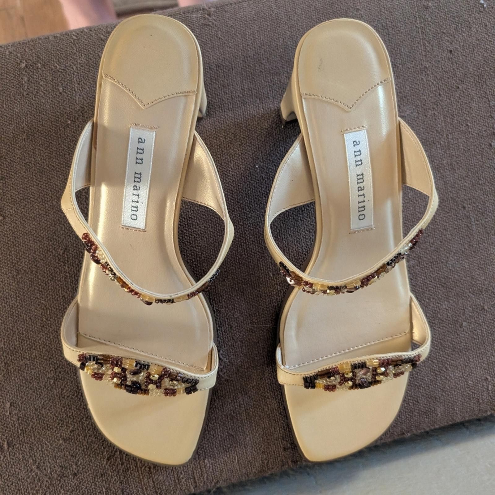 Designer vintage kitten heels Size US 7 / IT 37 - 1 Thumbnail