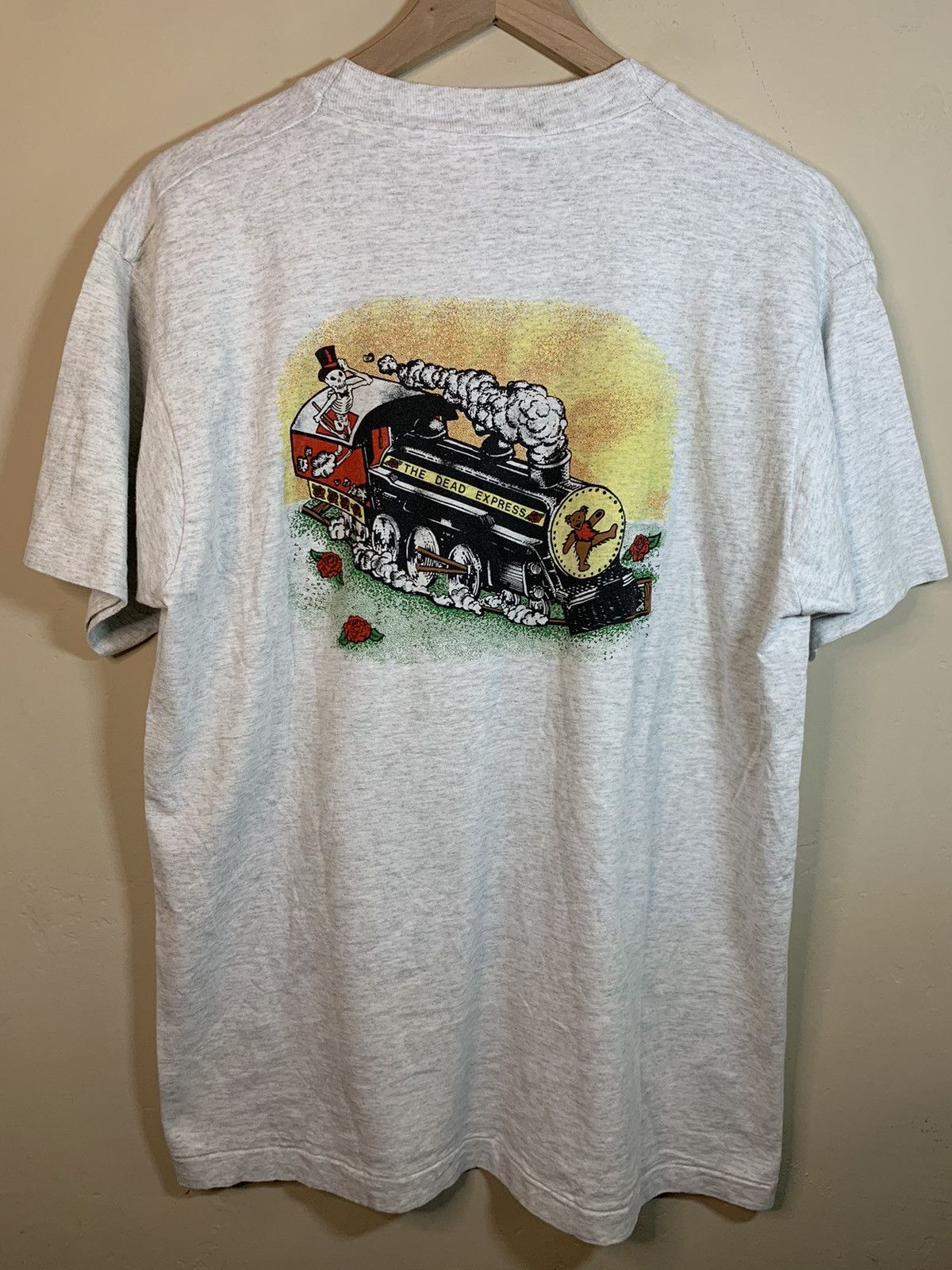 Band Tees × Grateful Dead × Vintage *RARE* Vintage 90s Grateful Dead Express Single Stitch Shirt Size US L / EU 52-54 / 3 - 1 Thumbnail