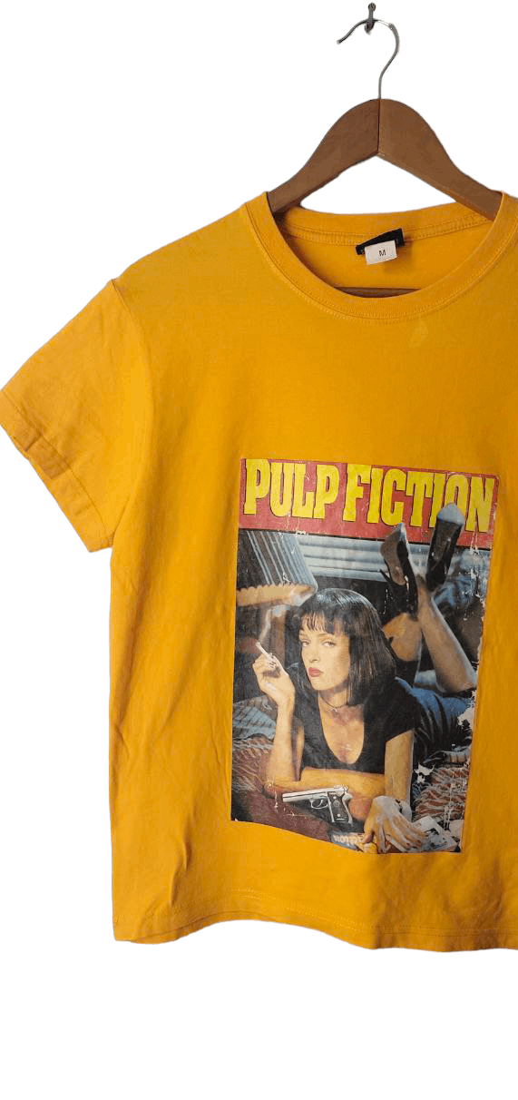 Other MOVIE PULP FICTION TRAVOLTA TEE Size US M / EU 48-50 / 2 - 2 Thumbnail