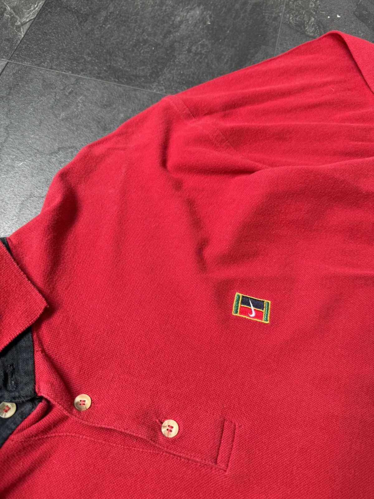 Nike × Vintage Nike vintage court long sleeve Size US XL / EU 56 / 4 - 3 Thumbnail