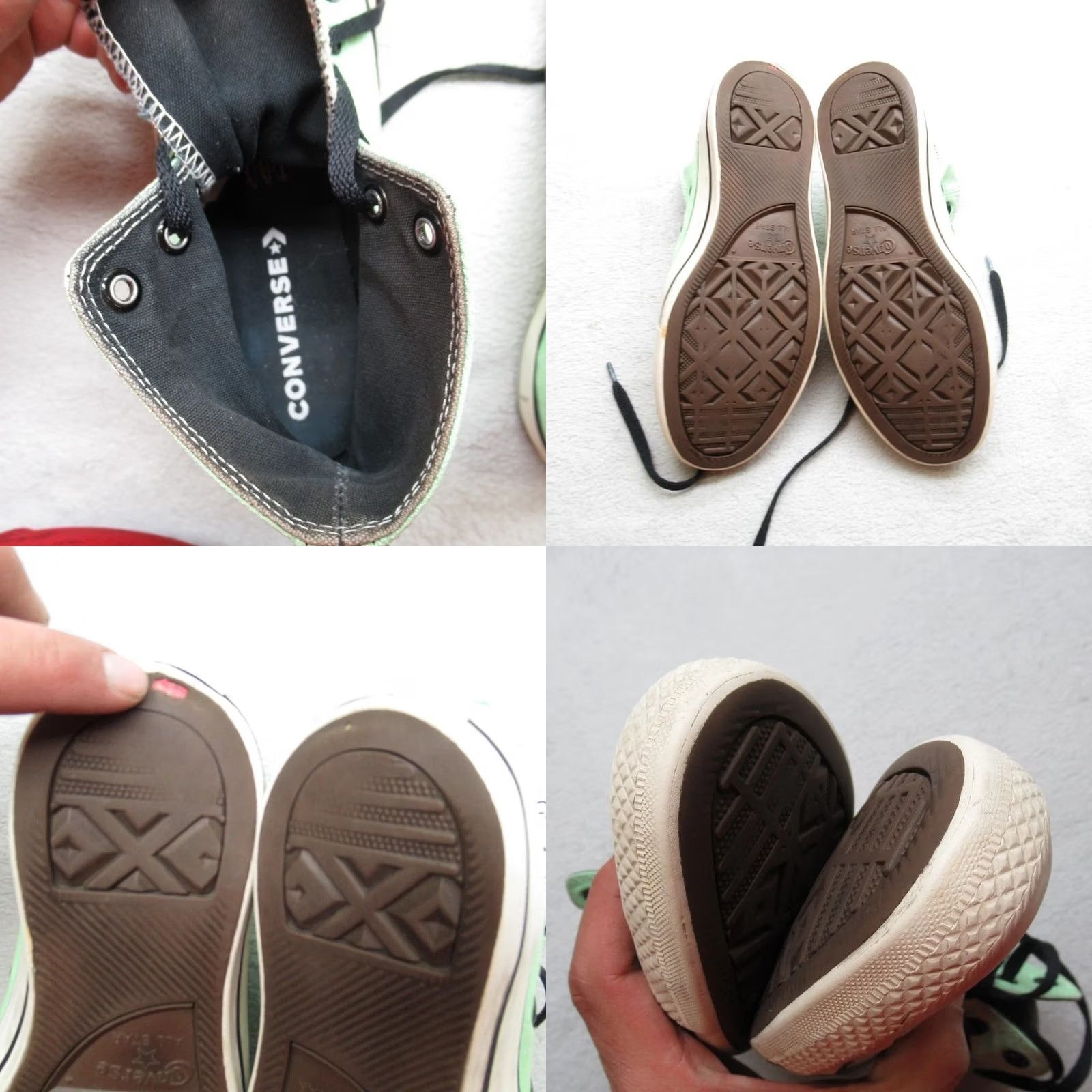 Converse Converse Chuck Taylor Mens 8.5 Womens 10 Green All Star High Top Sneaker Read Size M / US 6-8 / IT 42-44 - 8 Thumbnail