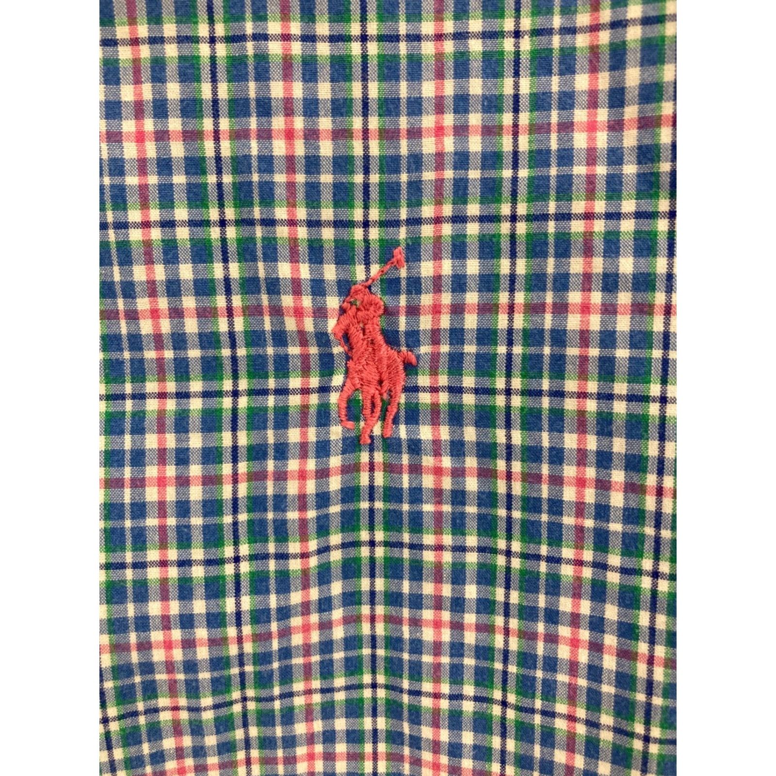 Ralph Lauren Ralph Lauren Shirt Mens Medium Button-Up Long Sleeve Plaid Multicolor Cotton Regular Collar-Point Classic Preppy Theme Mens Size US M / EU 48-50 / 2 - 4 Thumbnail