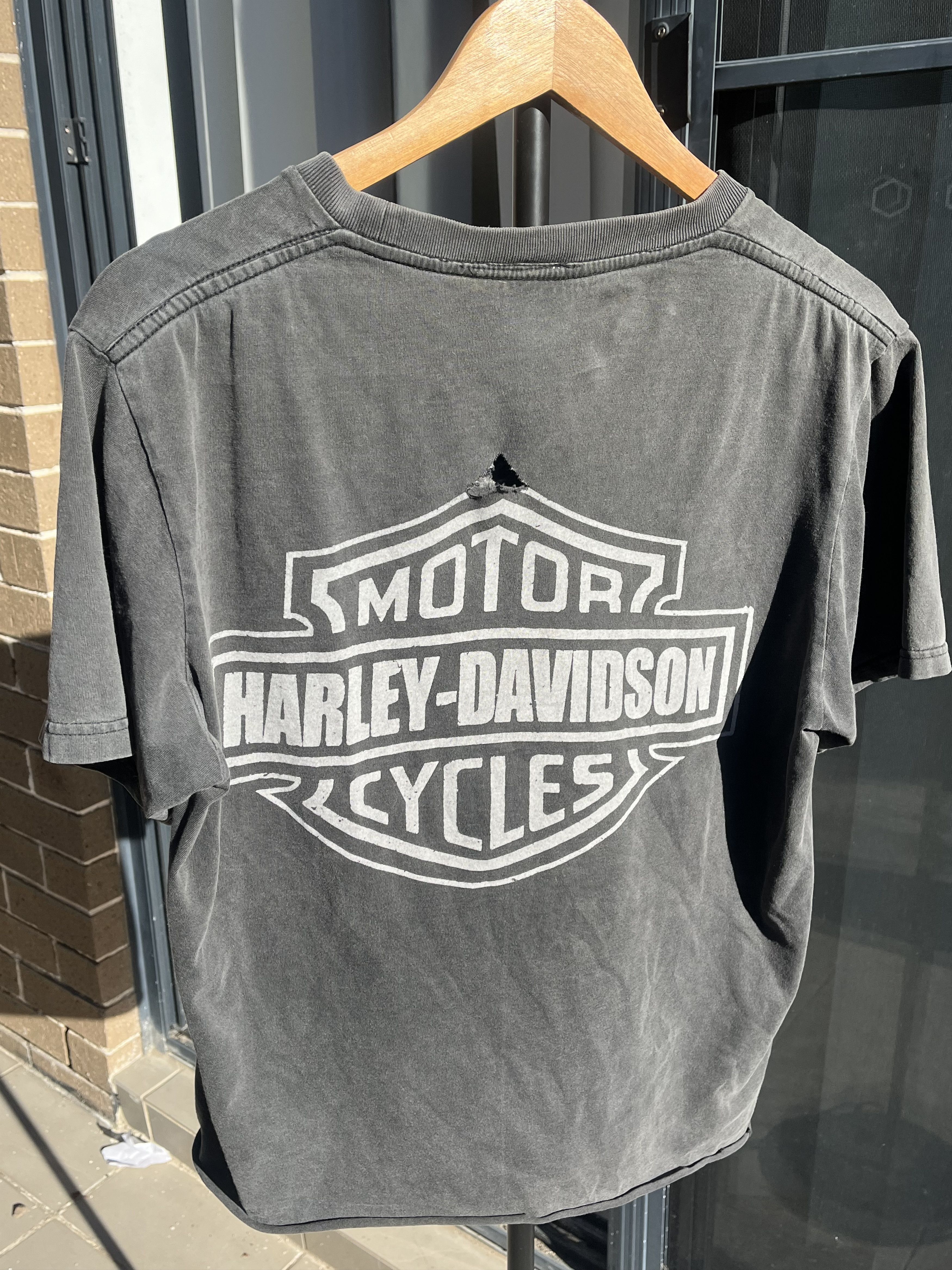 Harley Davidson Harley Davidson Heritage Softail American Flag Tee Size US M / EU 48-50 / 2 - 2 Thumbnail