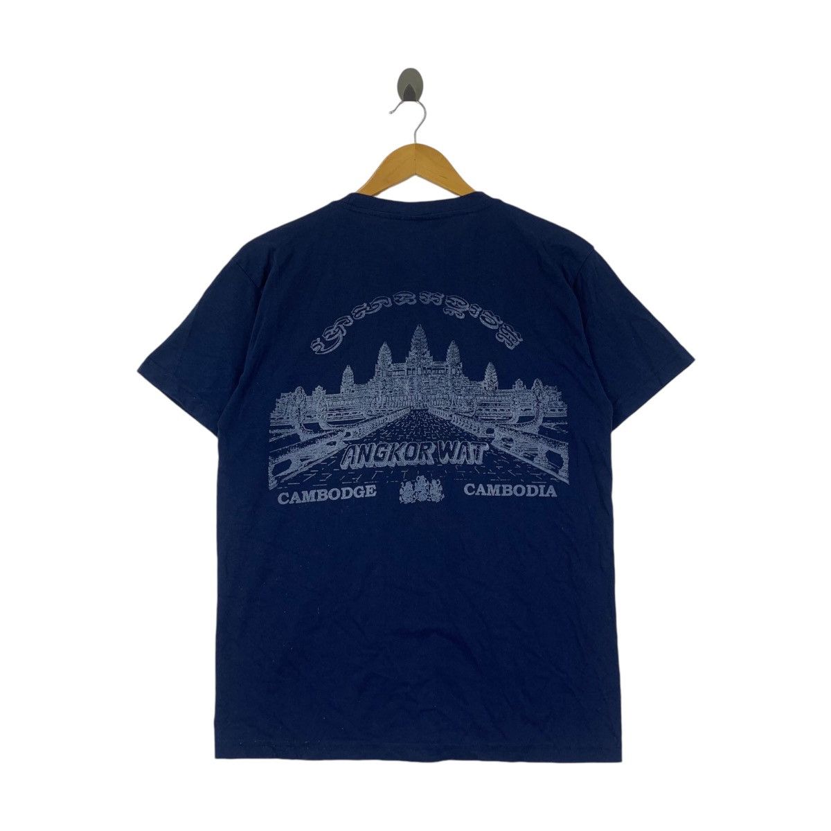 Vintage Vintage ANGKOR WAT CAMBODIA Cultural Tee Shirt Size US M / EU 48-50 / 2 - 4 Thumbnail