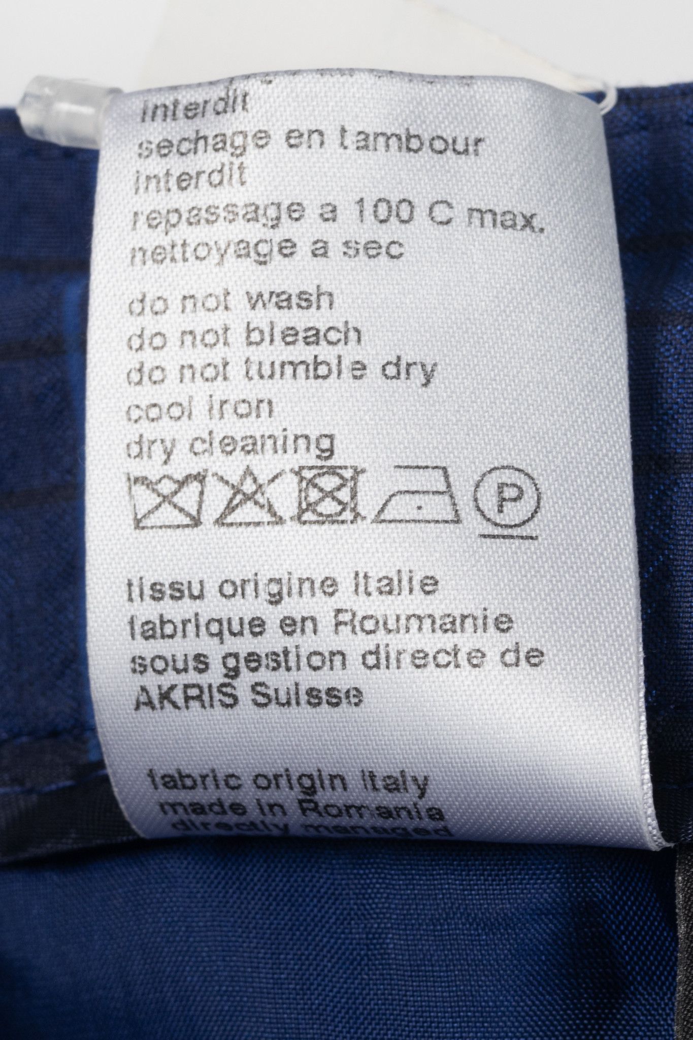 Akris Akris 100 Years Flavin Check Cotton & Silk Seersucker Pants Size 34" / US 12 / IT 48 - 11 Thumbnail