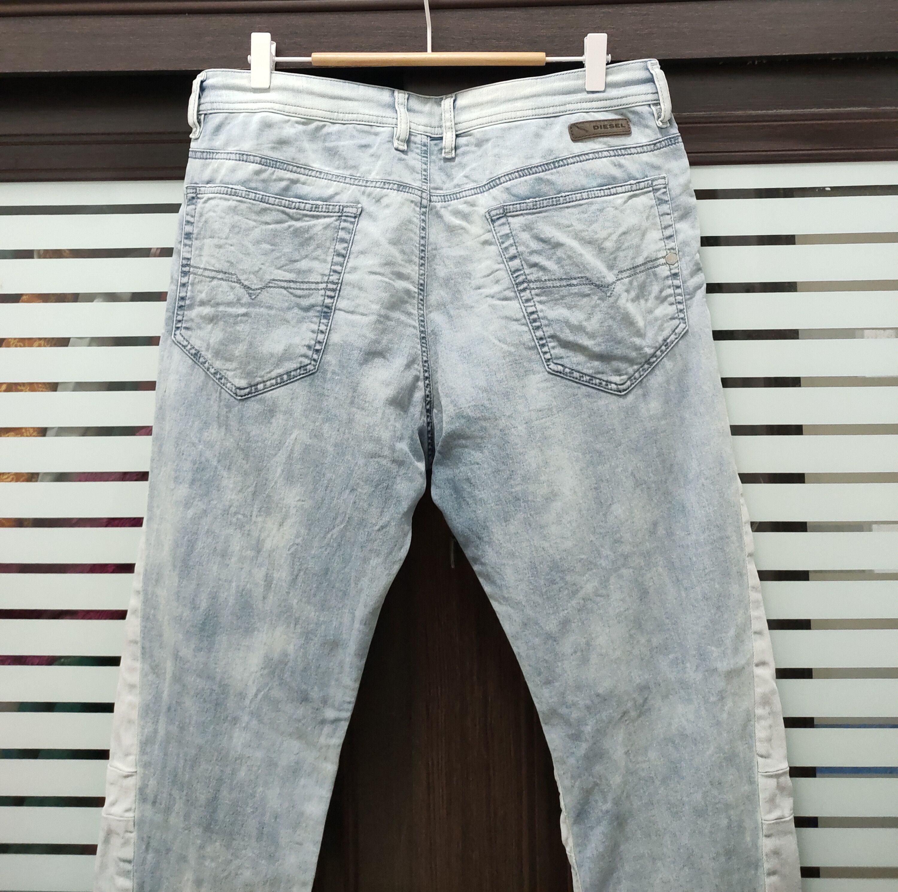 Diesel 💥Diesel Industry Denim + Sweatpants💥 Size US 35 - 8 Thumbnail