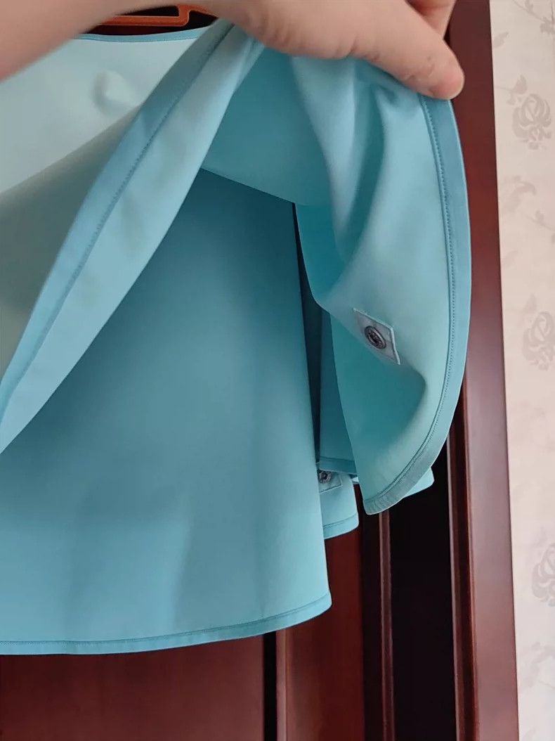 Issey Miyake Issey Miyake size:3 A blue cape-style top Size XS / US 0-2 / IT 36-38 - 5 Thumbnail