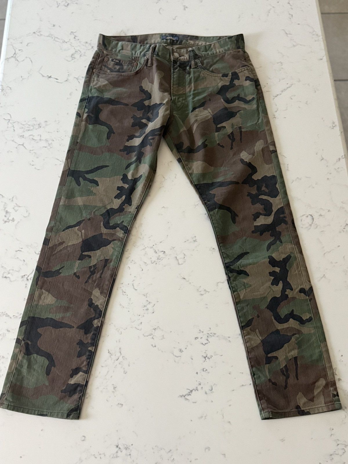 Polo Ralph Lauren Polo Ralph Lauren Low Str Denim (Camouflage) Size US 31 - 1 Thumbnail