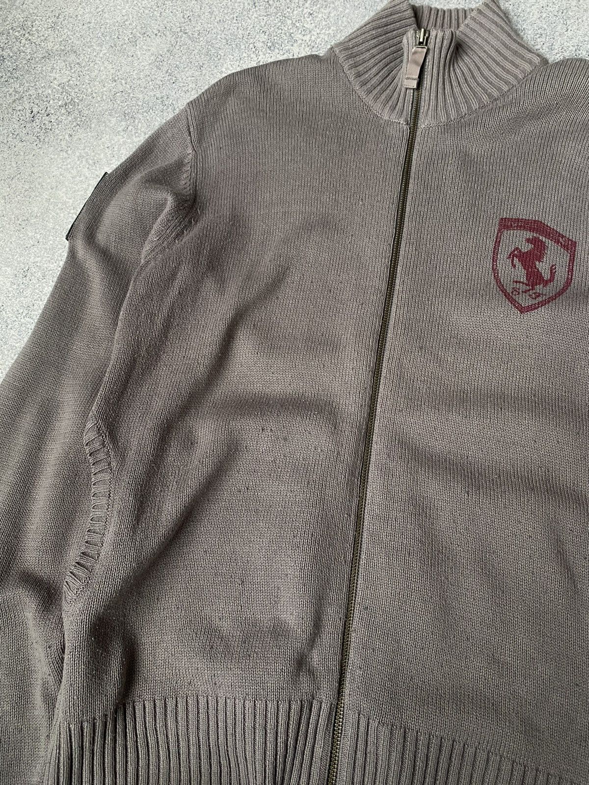 Ferrari × Vintage Vintage Puma Ferrari Racing Zip Sweater Size US M / EU 48-50 / 2 - 7 Thumbnail