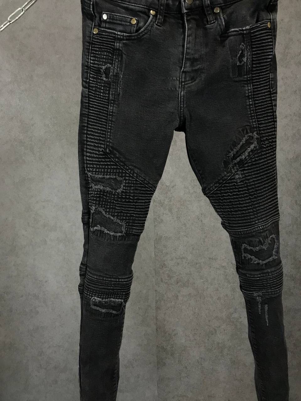 Represent Clo. Represent distressed biker jeans Size US 27 - 3 Thumbnail