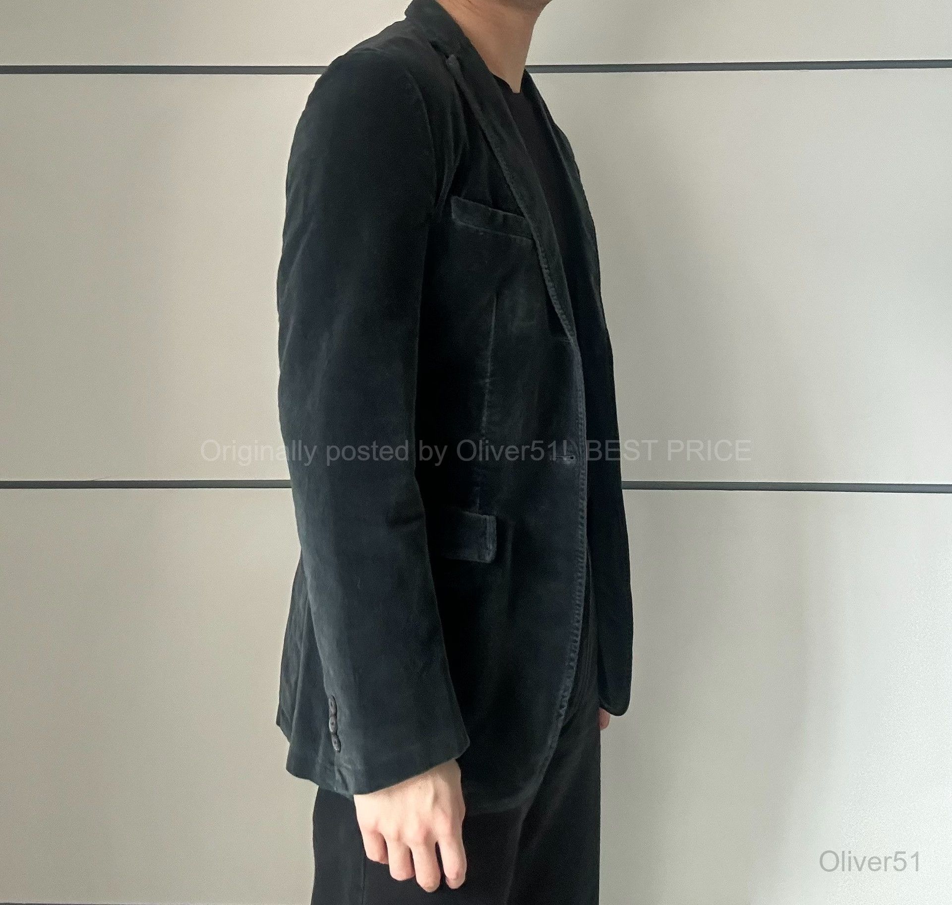 Jil Sander Jil Sander Raf Simons Era 10AW Velvet Blazer, BFAJBB274 Size US S / EU 44-46 / 1 - 5 Thumbnail
