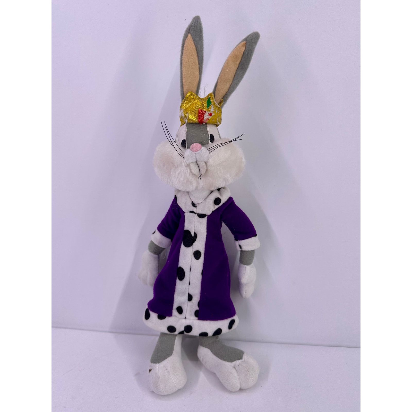 & Other Stories Bugs Bunny His Royal Highness Plush Looney Tunes King 1997 Size ONE SIZE - 1 Thumbnail