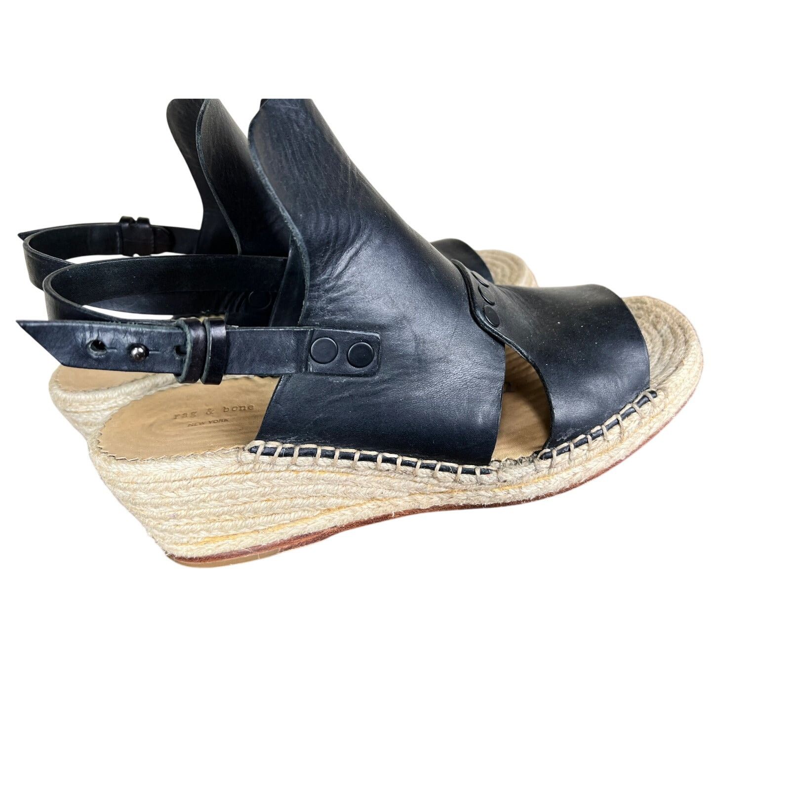 Rag & Bone Rag & Bone Leather Espadrilles sz 7.5 Size US 7 / IT 37 - 2 Thumbnail