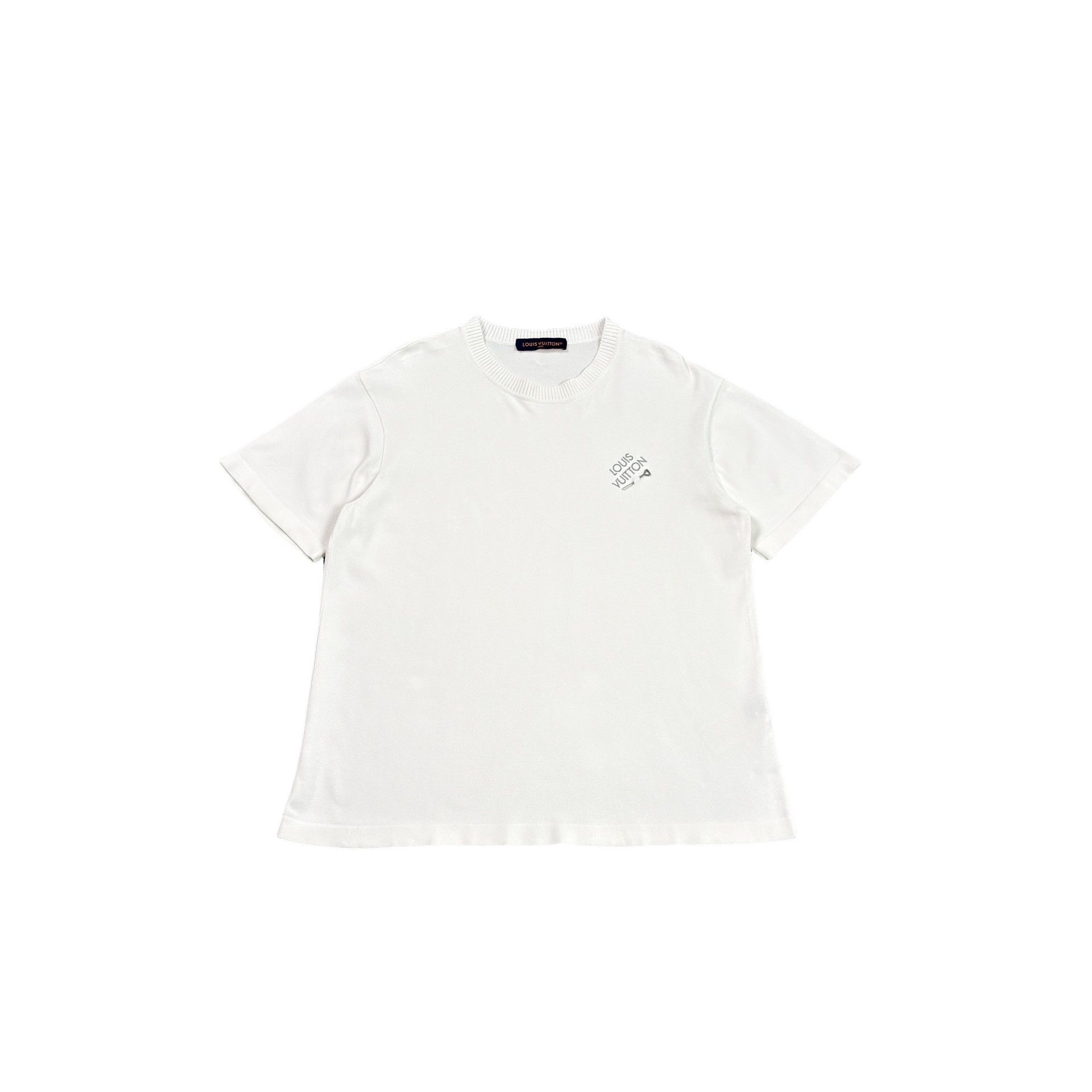 Louis Vuitton Louis Vuitton Pin Embroidered Logo T-Shirt Size L Size US L / EU 52-54 / 3 - 1 Thumbnail