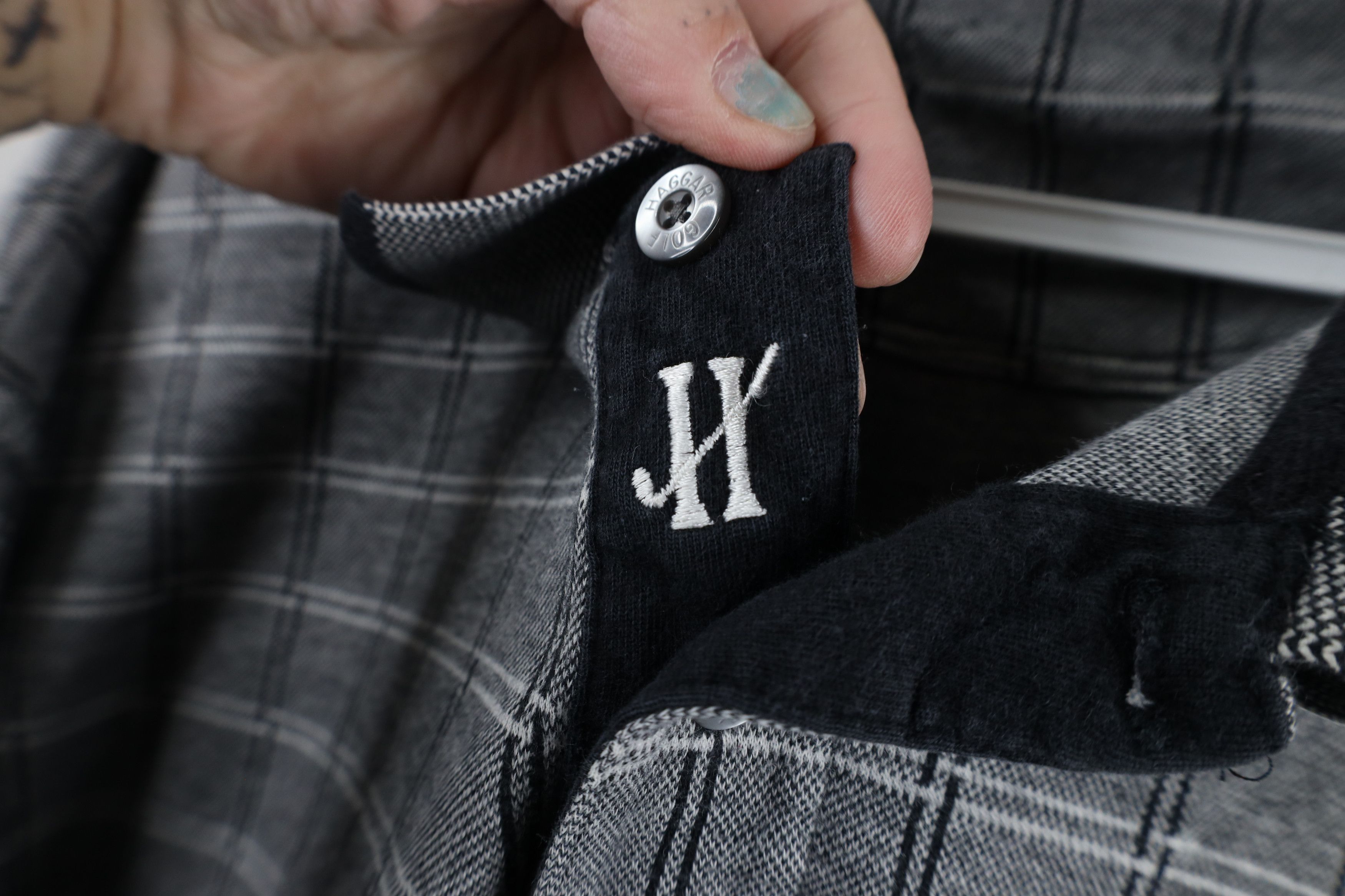 Vintage Vintage 90s Streetwear Checkered Collared Golf Polo Shirt Size US XL / EU 56 / 4 - 4 Thumbnail