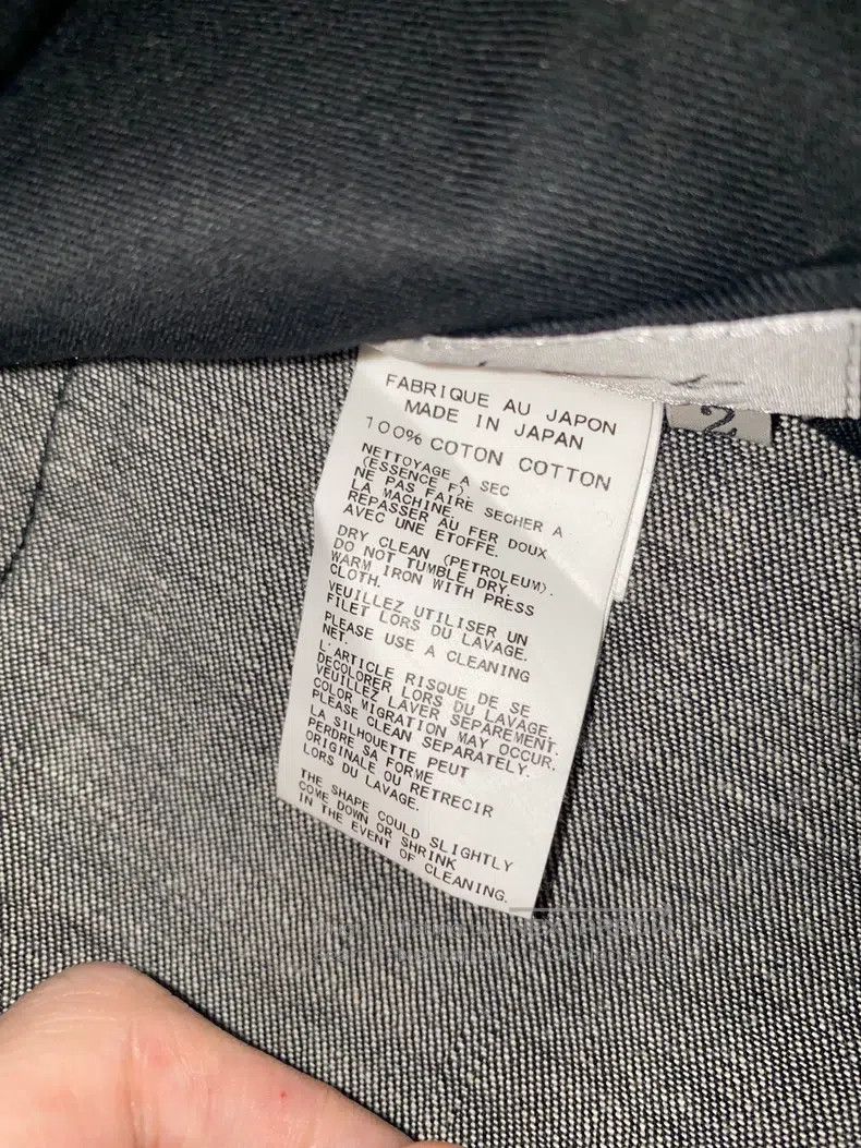 Yohji Yamamoto YOHJI YAMAMOTO size M Raw Denim Pants Size US 27 - 4 Thumbnail