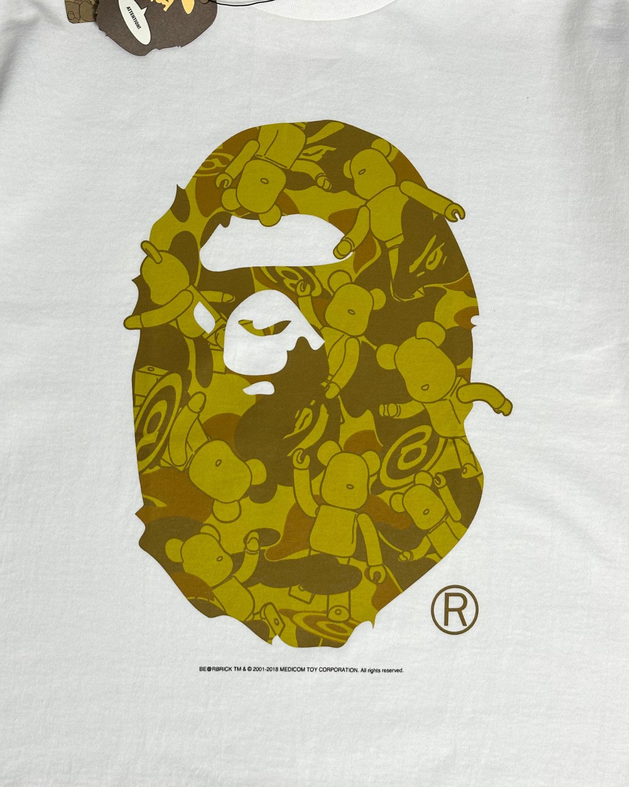 Bape × Medicom Toy NWT - BAPE x Medicomtoy Bearbrick Ape Head T-Shirt - XXL Size US XXL / EU 58 / 5 - 3 Thumbnail