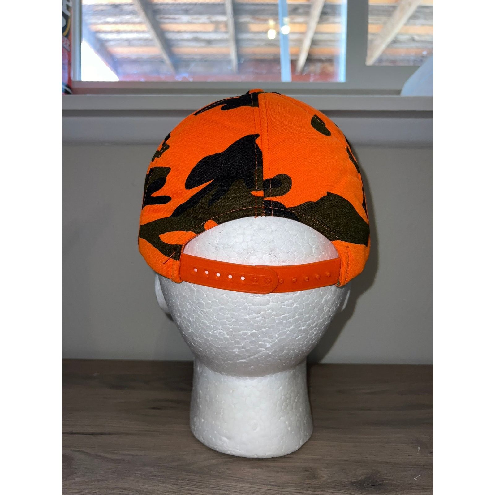 Vintage Vintage Youngan Duck Bay Duckbay Orange camo Hat Snapback OS Size ONE SIZE - 5 Thumbnail