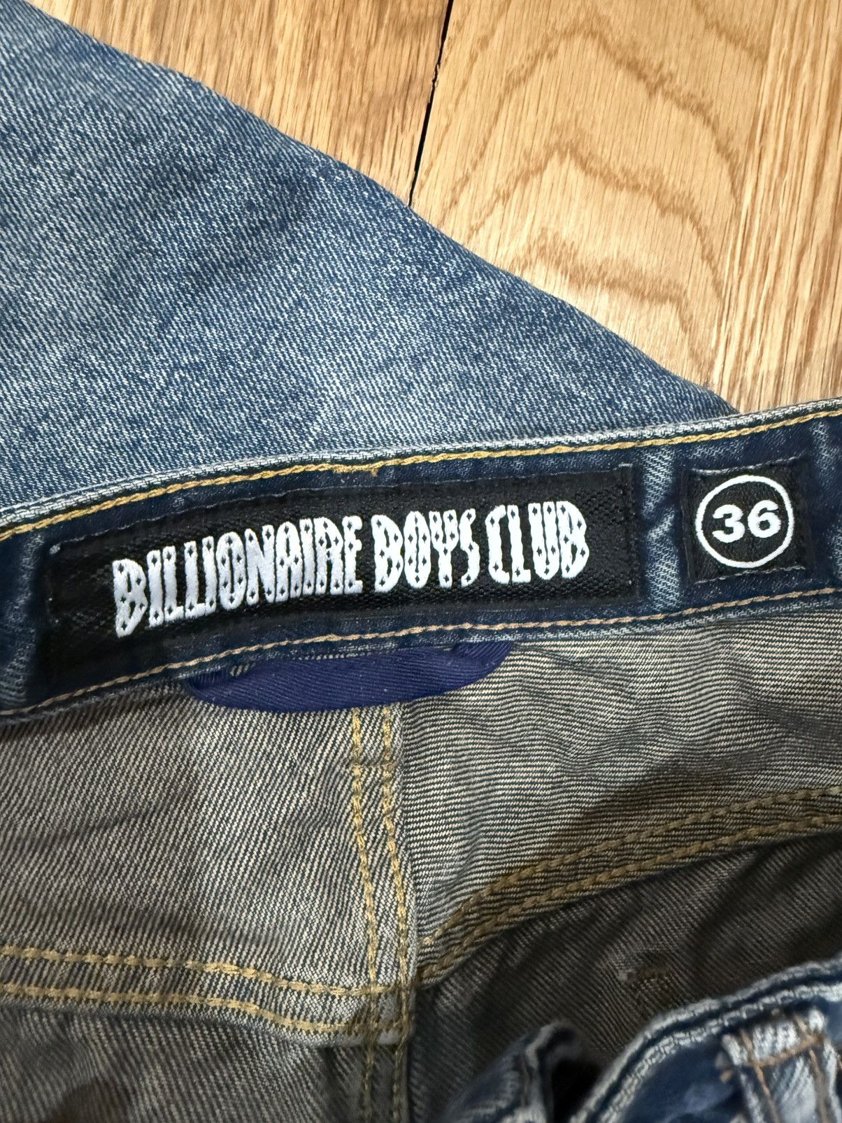 Billionaire Boys Club Billionaire Boys Club Distressed Denim Jeans (Size 36) Size US 36 / EU 52 - 5 Thumbnail