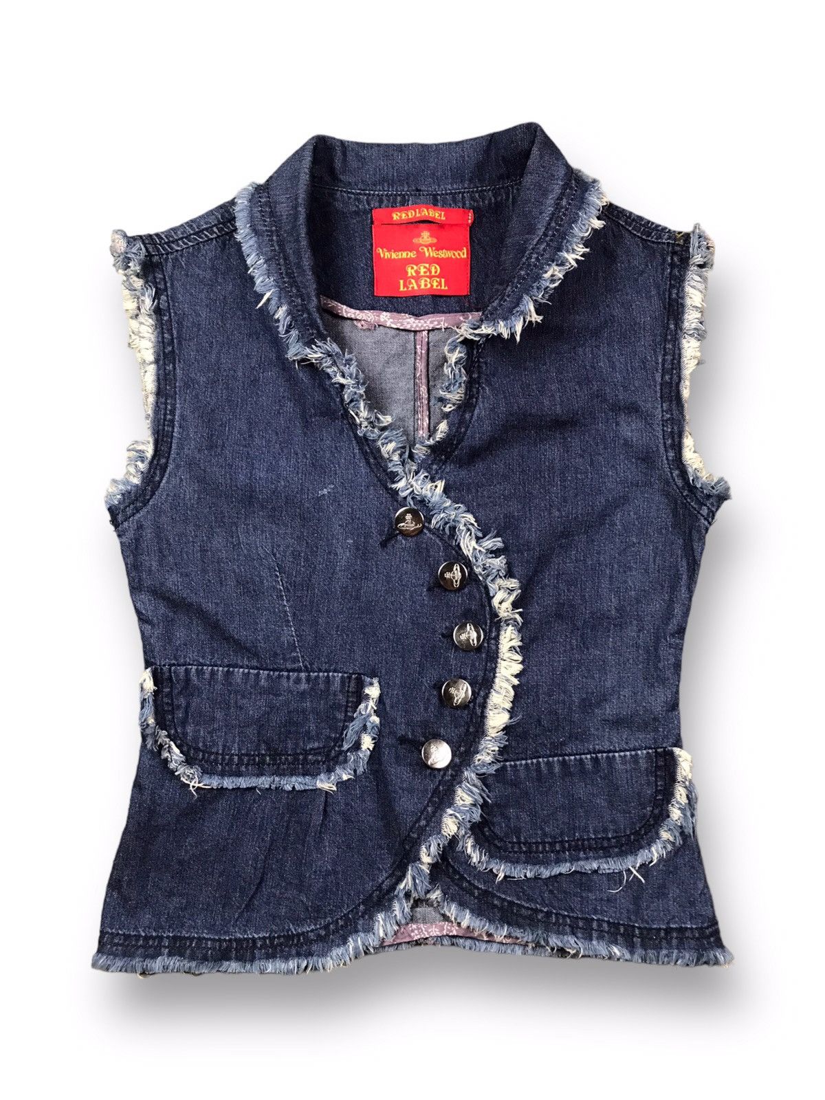 アウターその他 VIVIENNE WESTWOOD Women Outer 412531 1901001F W014I BLUE Vivienne Westwood VIVIENNE WESTWOOD Women Denim Jackets