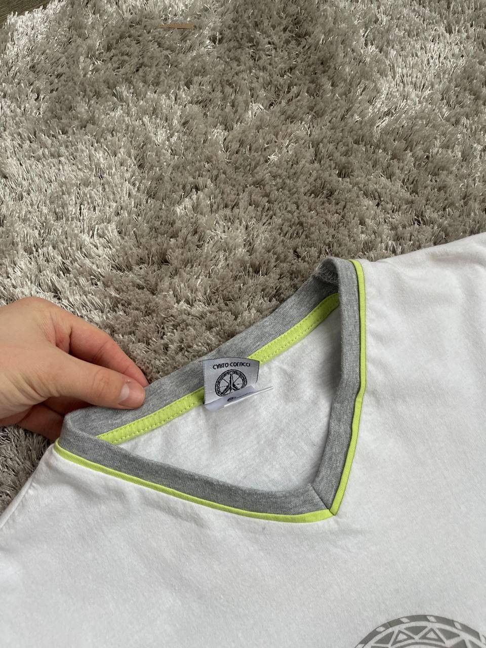 Carlo Colucci × Vintage Carlo Colucci Donnay big logo T-shirt white Size US M / EU 48-50 / 2 - 3 Thumbnail