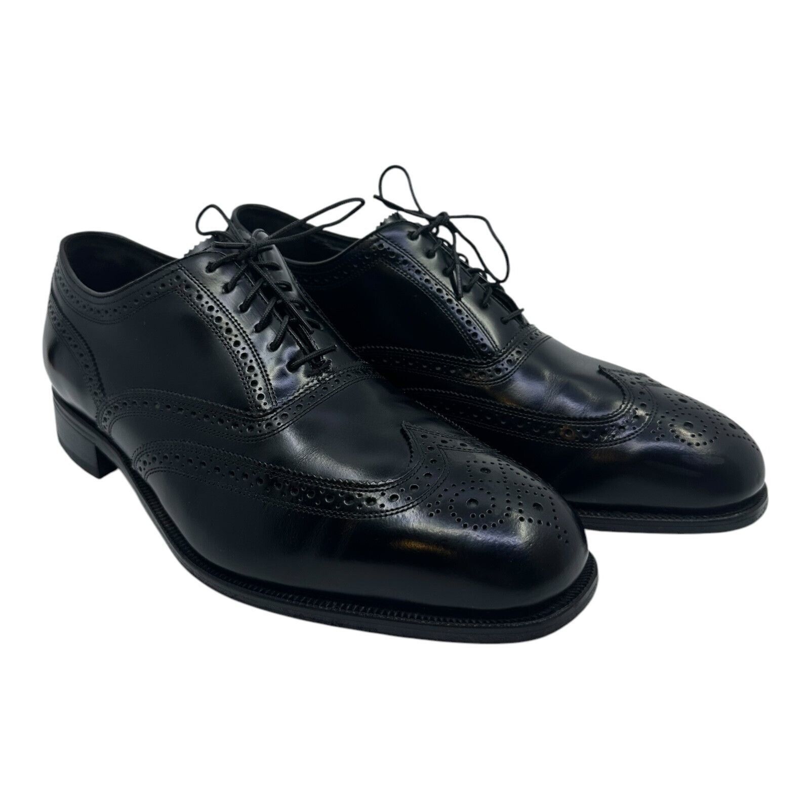 Florsheim Florsheim Men's Lexington Oxford Black 12M 17066-01 Wingtip Size US 12 / EU 45 - 2 Thumbnail