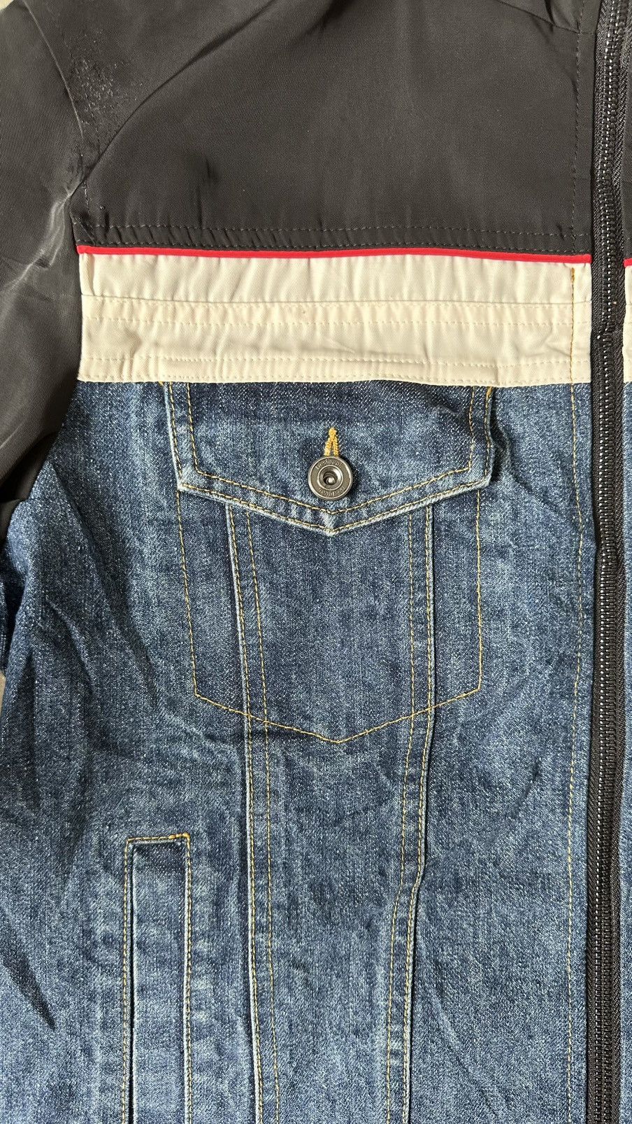 Desigual DESIGUAL MIX DENIM AND WINDBREAKER JACKET Size US M / EU 48-50 / 2 - 3 Thumbnail