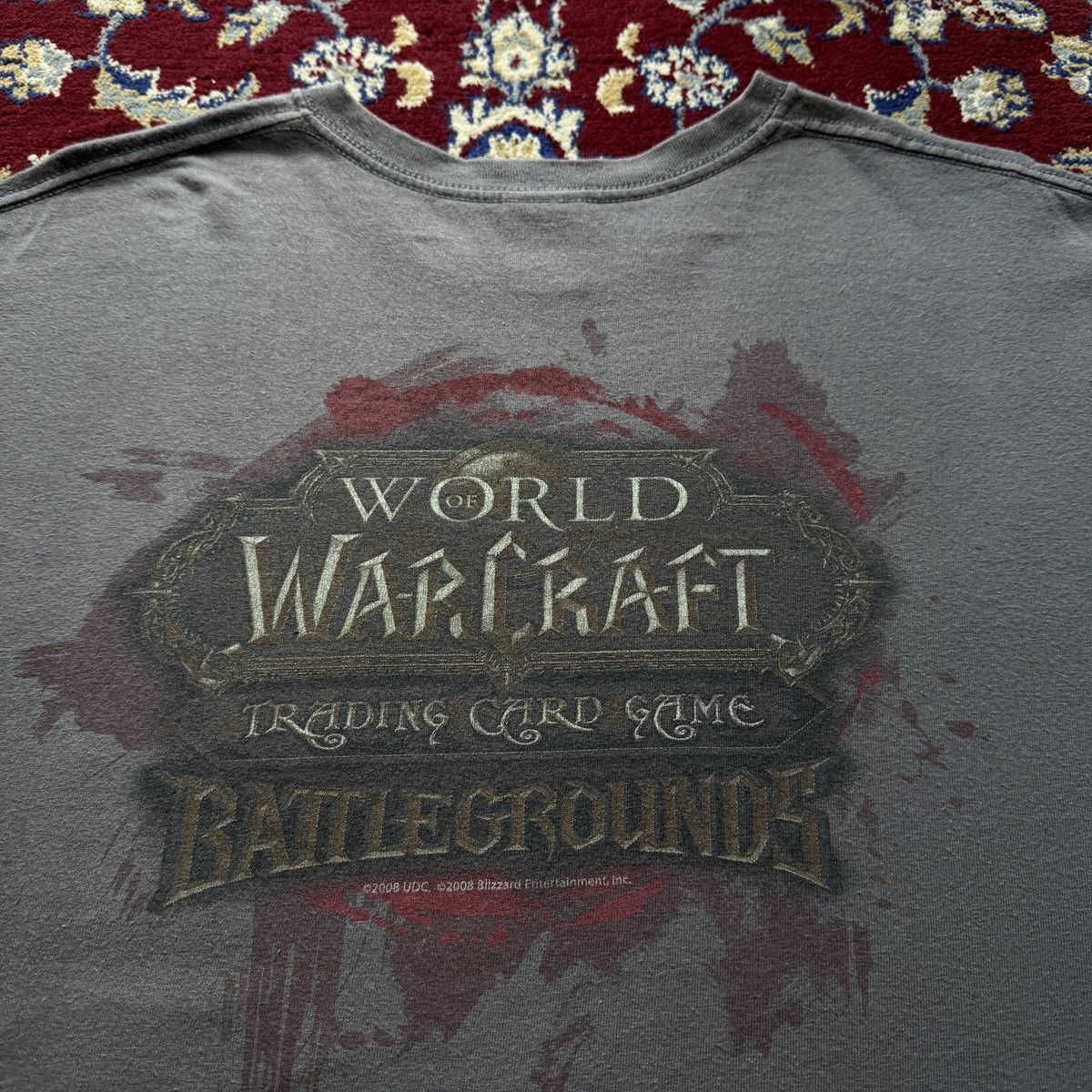 The Game 2008 World of Warcraft TCG Battlegrounds Blizzard game promo Size US XL / EU 56 / 4 - 2 Thumbnail