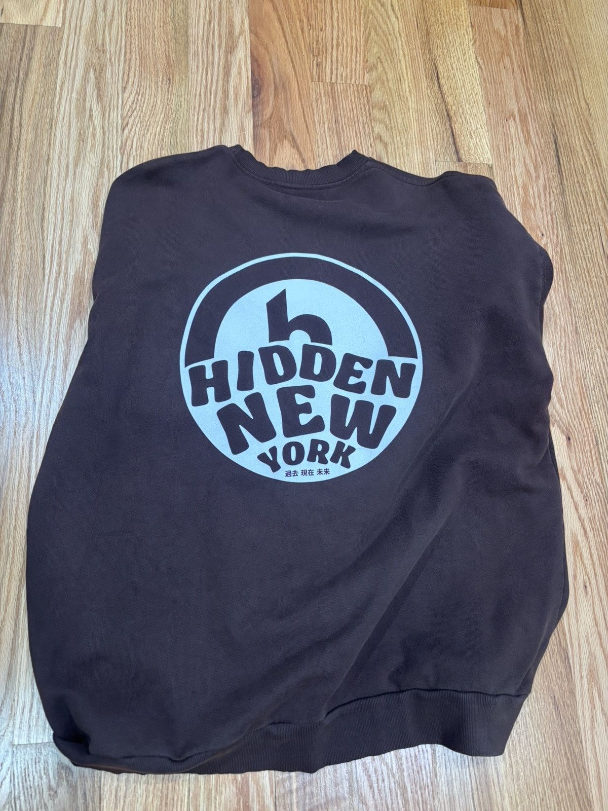 HIDDEN Hidden NY Circle heavyweight french terry crewneck sweater Size US L / EU 52-54 / 3 - 2 Thumbnail