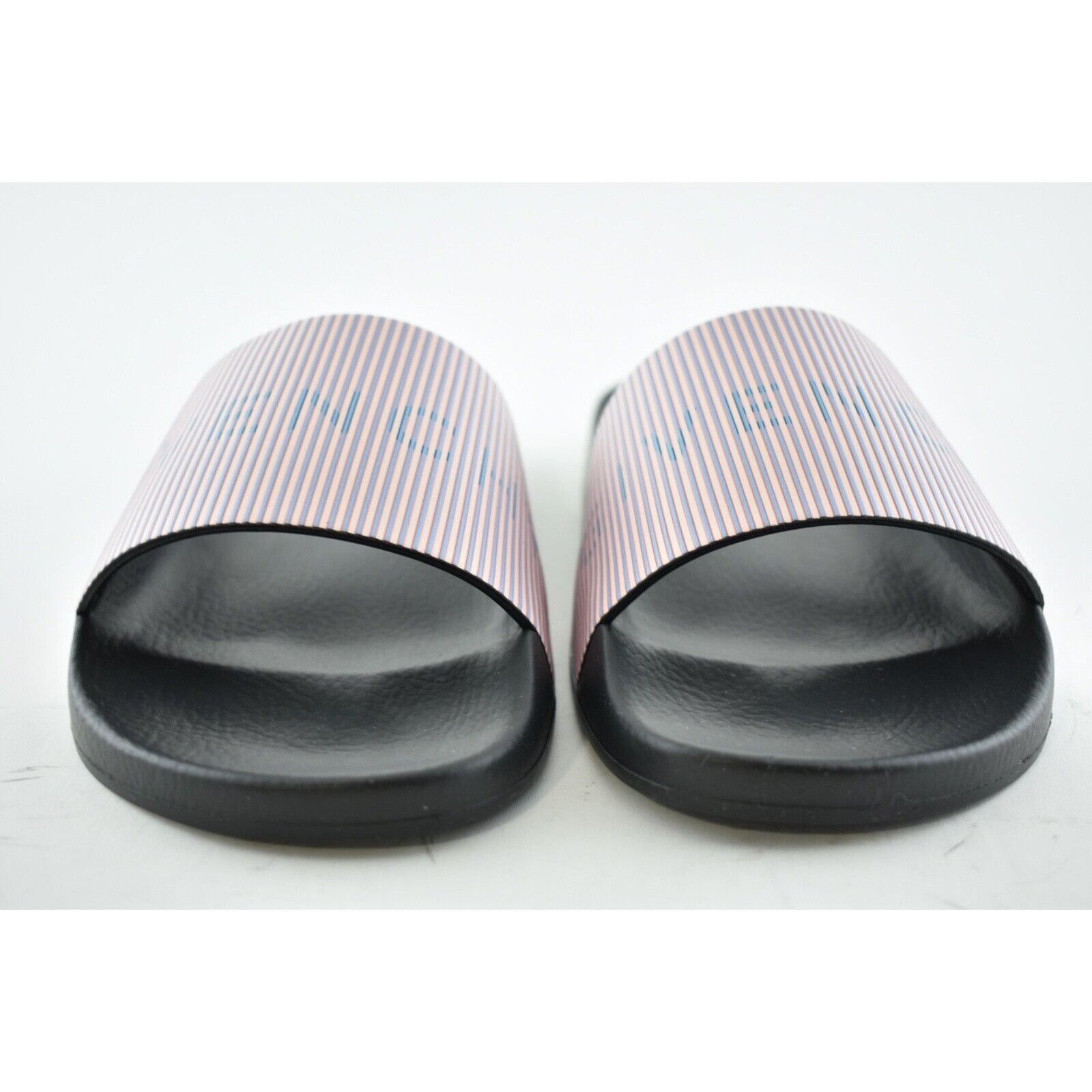Givenchy Givenchy Paris Black Pink Metallic Logo Slide On Pool Sandal Size US 6 / IT 36 - 5 Thumbnail
