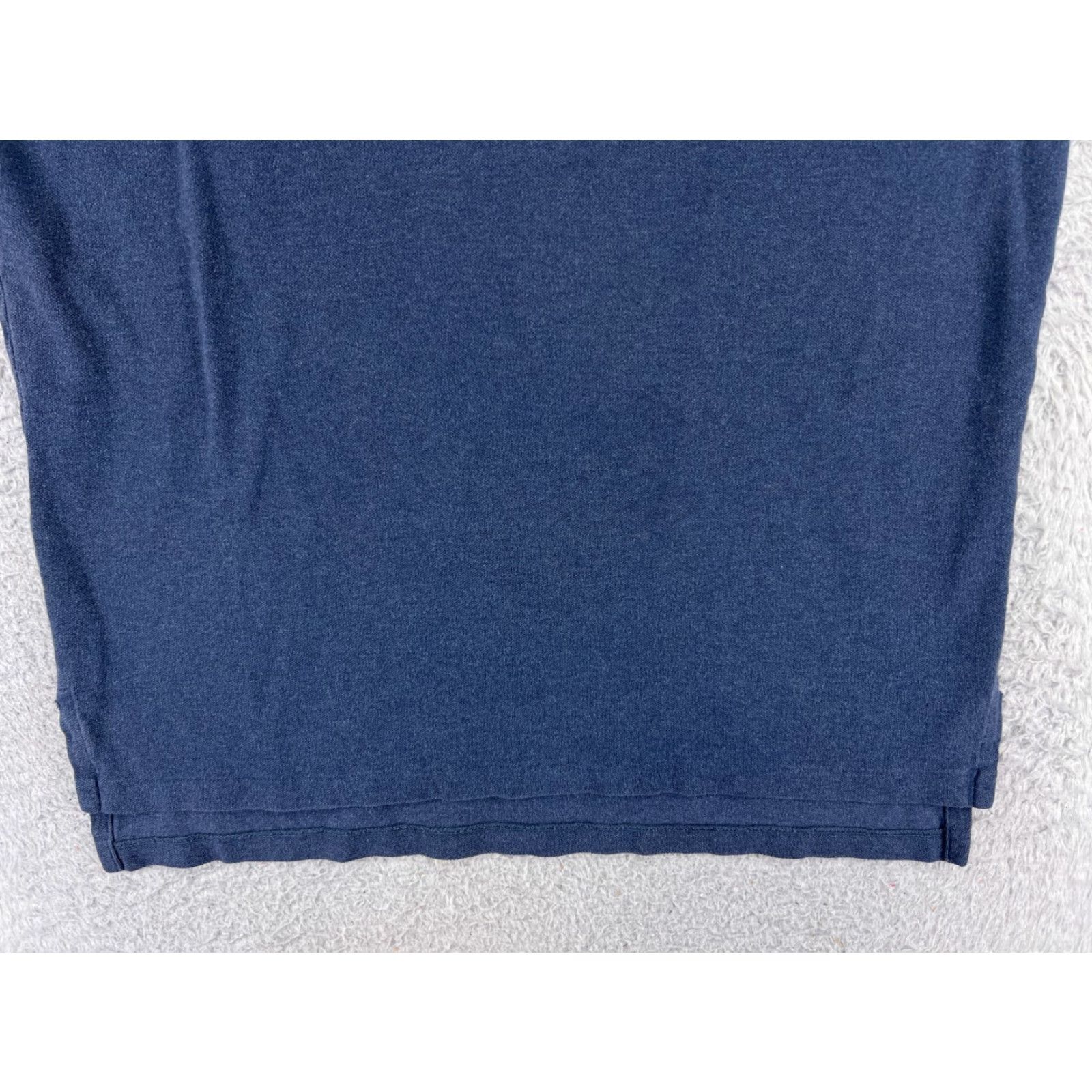 Ralph Lauren VINTAGE Ralph Lauren Polo Shirt Mens Large Blue 100% Cotton Knit Golf Shirt Size US L / EU 52-54 / 3 - 5 Thumbnail