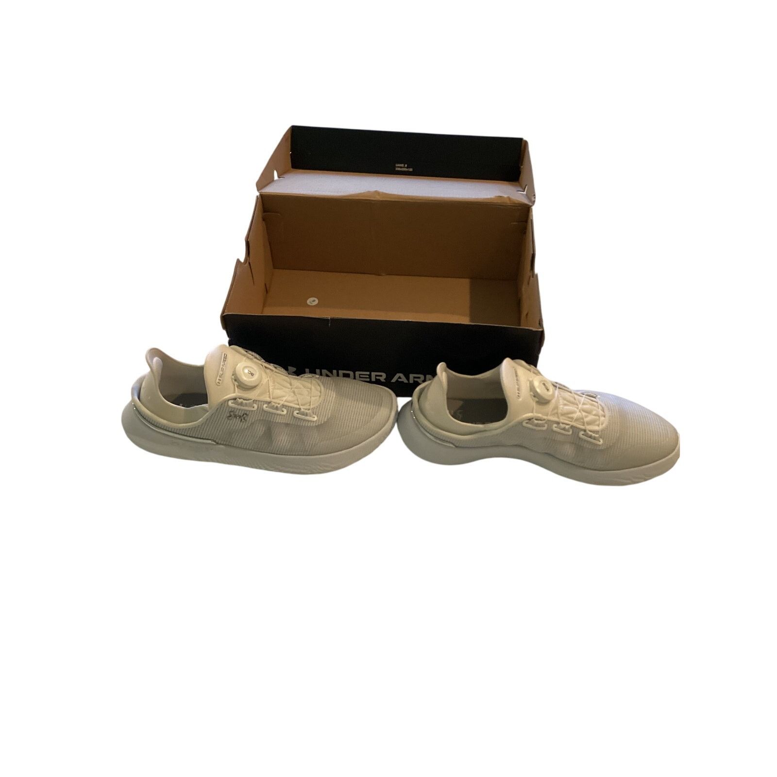 Under Armour Under Armour Mens Slip Speed White Mesh Training Shoes Size US 11 / EU 44 - 4 Thumbnail