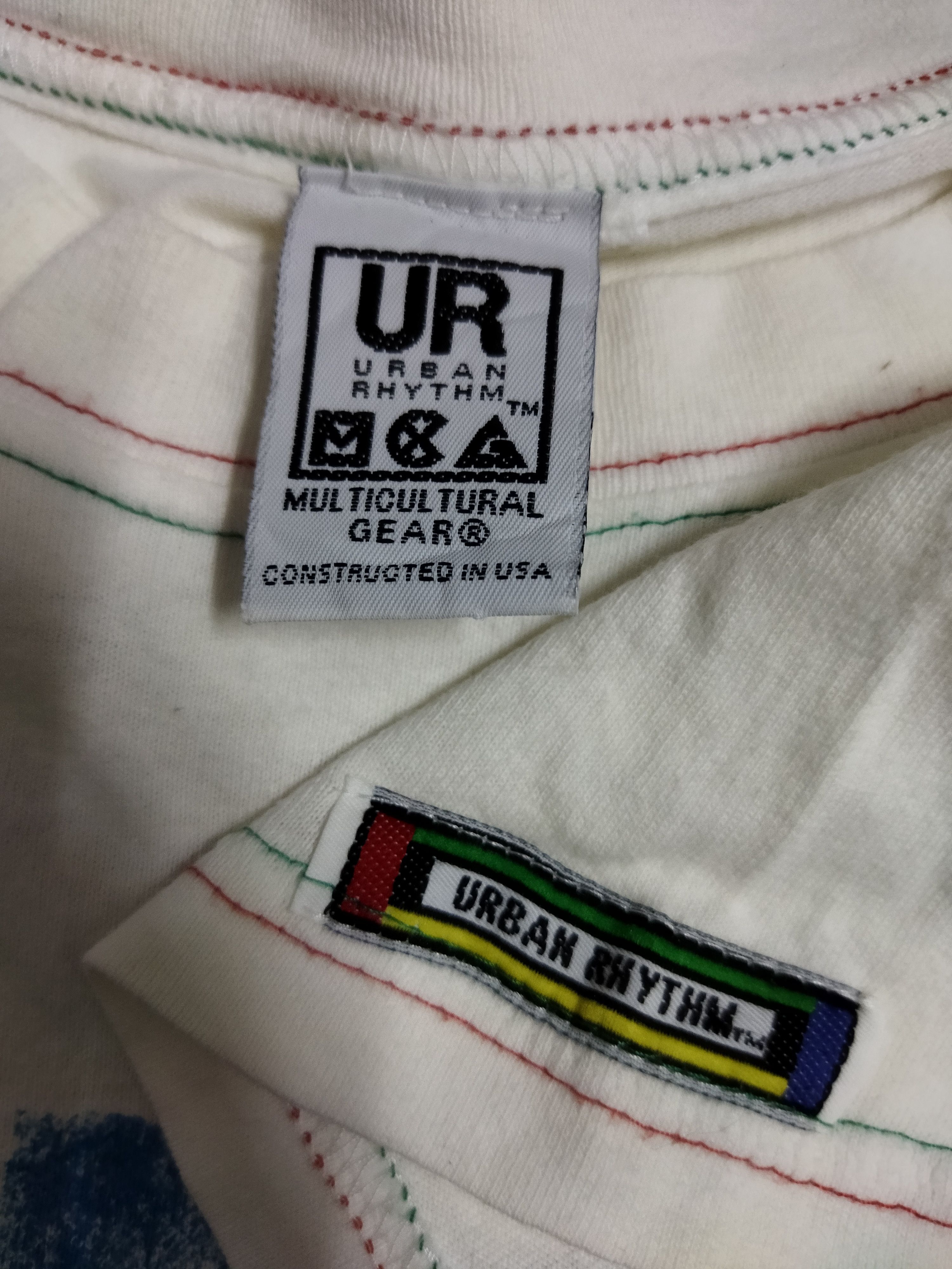 Vintage Vintage 1993 Urban Rhythm Tee Size US XL / EU 56 / 4 - 5 Thumbnail