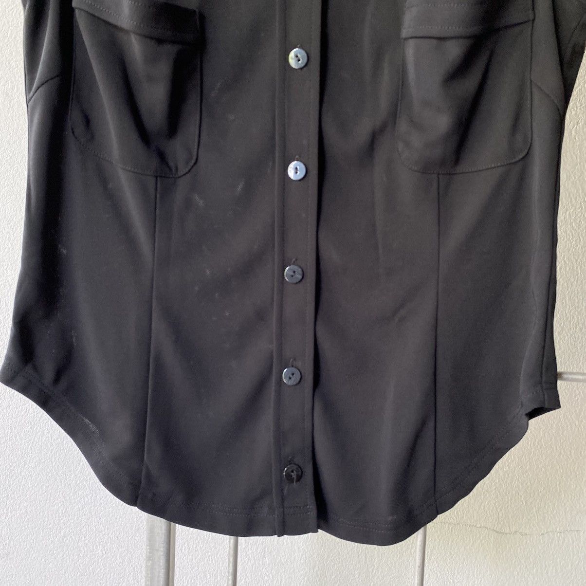 Fendi FENDI Black Sleeveless Soft Shirt Size M / US 6-8 / IT 42-44 - 5 Thumbnail