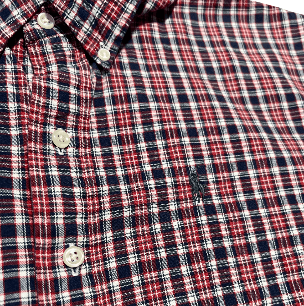Ralph Lauren Ralph Lauren Plaid Short Sleeve Vintage Button Up Shirt Size US XL / EU 56 / 4 - 3 Thumbnail