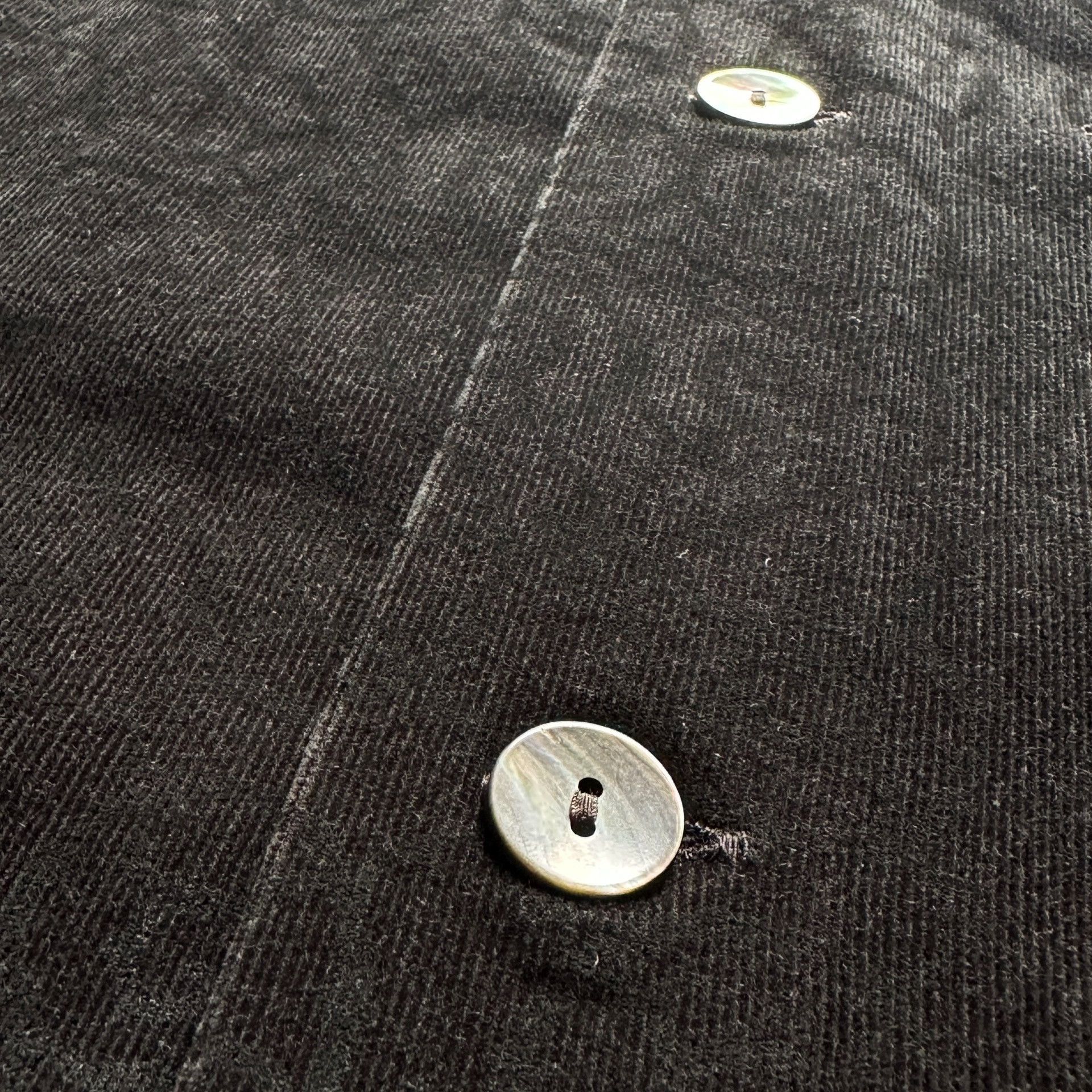BLACK SIGN Ajidari Pattern Corduroy Gangster Shirt Size US L / EU 52-54 / 3 - 4 Thumbnail