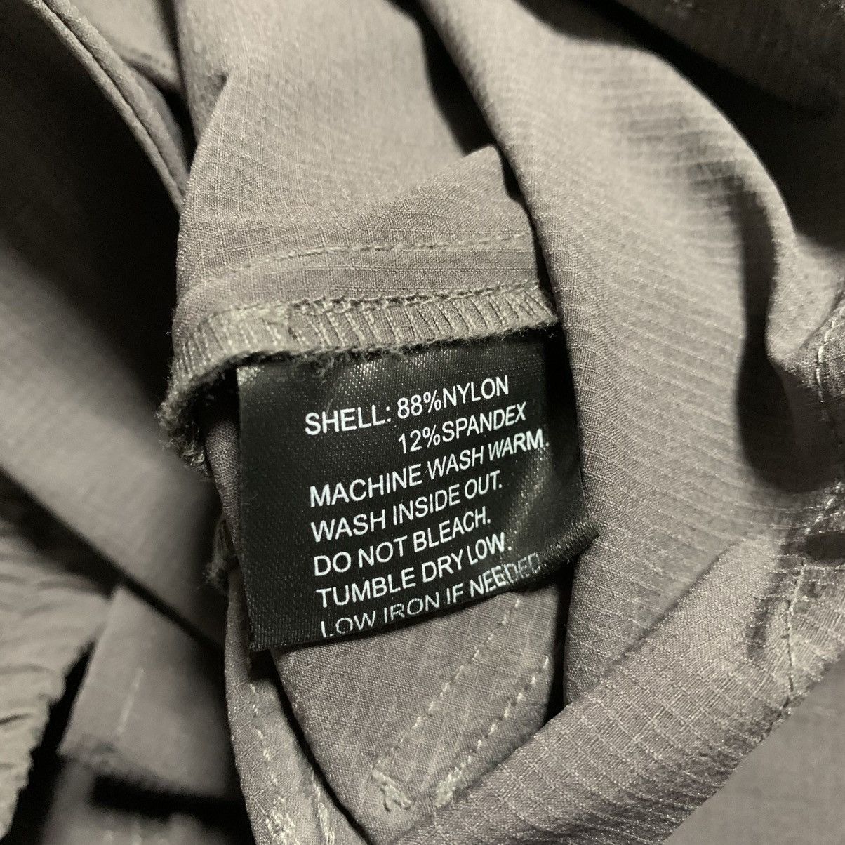 Represent Clo. Represent Medium 247 Track Pants Bottoms Grey Zip Cargos Size US 32 / EU 48 - 8 Thumbnail