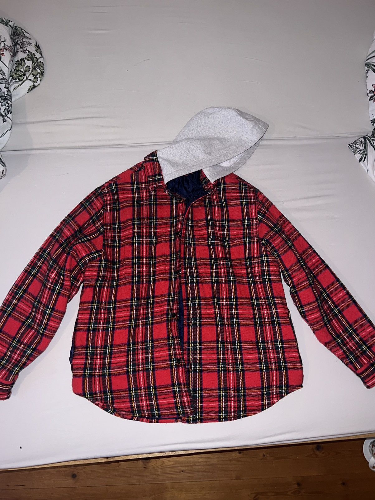 Supreme Supreme flannel Jacket red Size US M / EU 48-50 / 2 - 2 Thumbnail