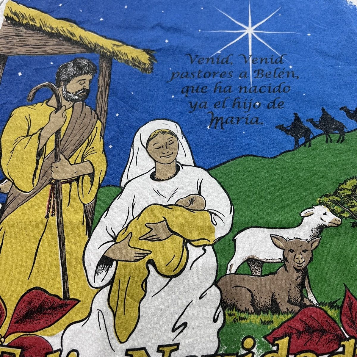 Vintage Vintage 90s Mary God Jesus Bible Holy Tee XL Size US XL / EU 56 / 4 - 3 Thumbnail