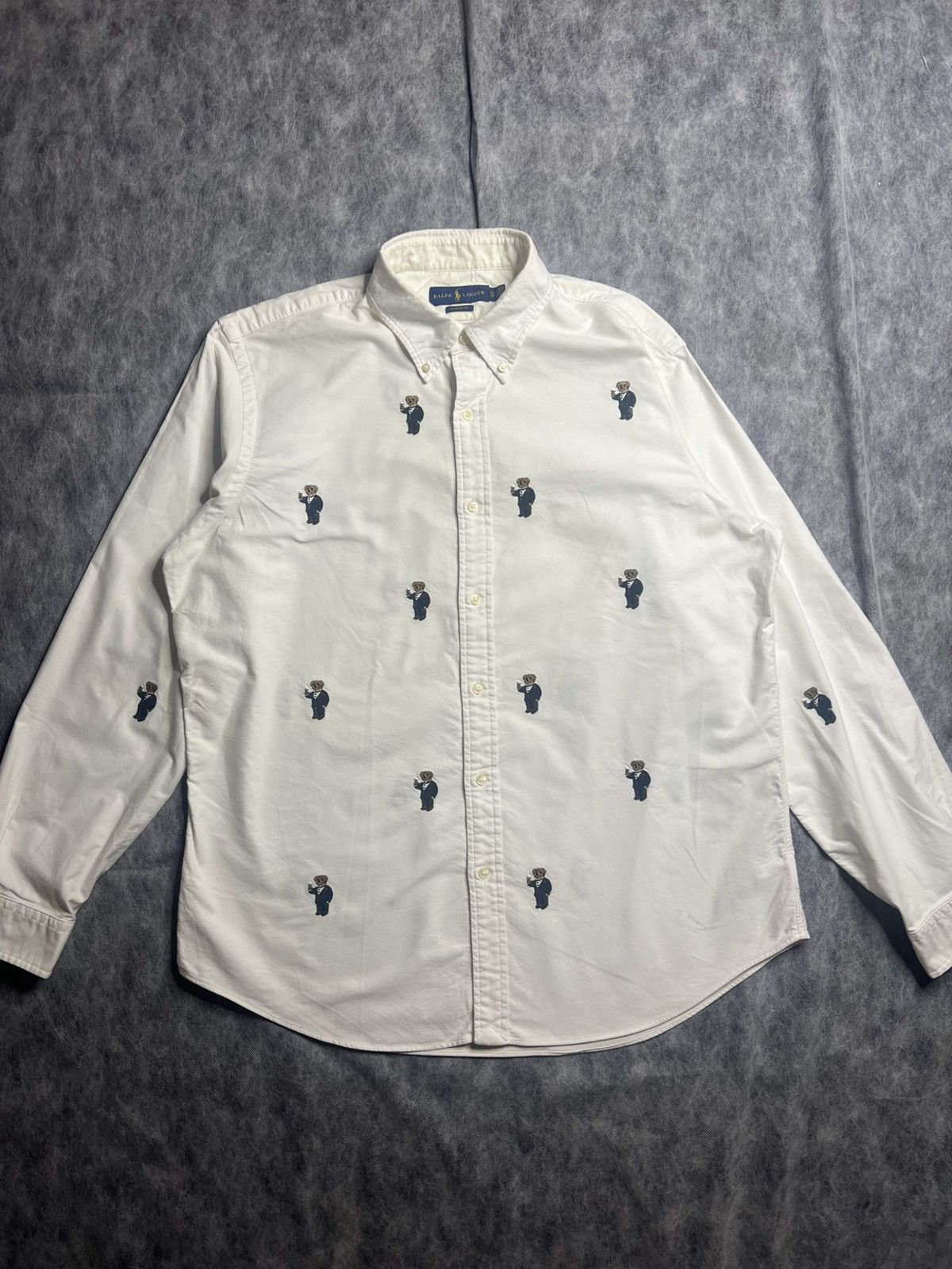 Polo Ralph Lauren Monogram Bear Shirt Button Up