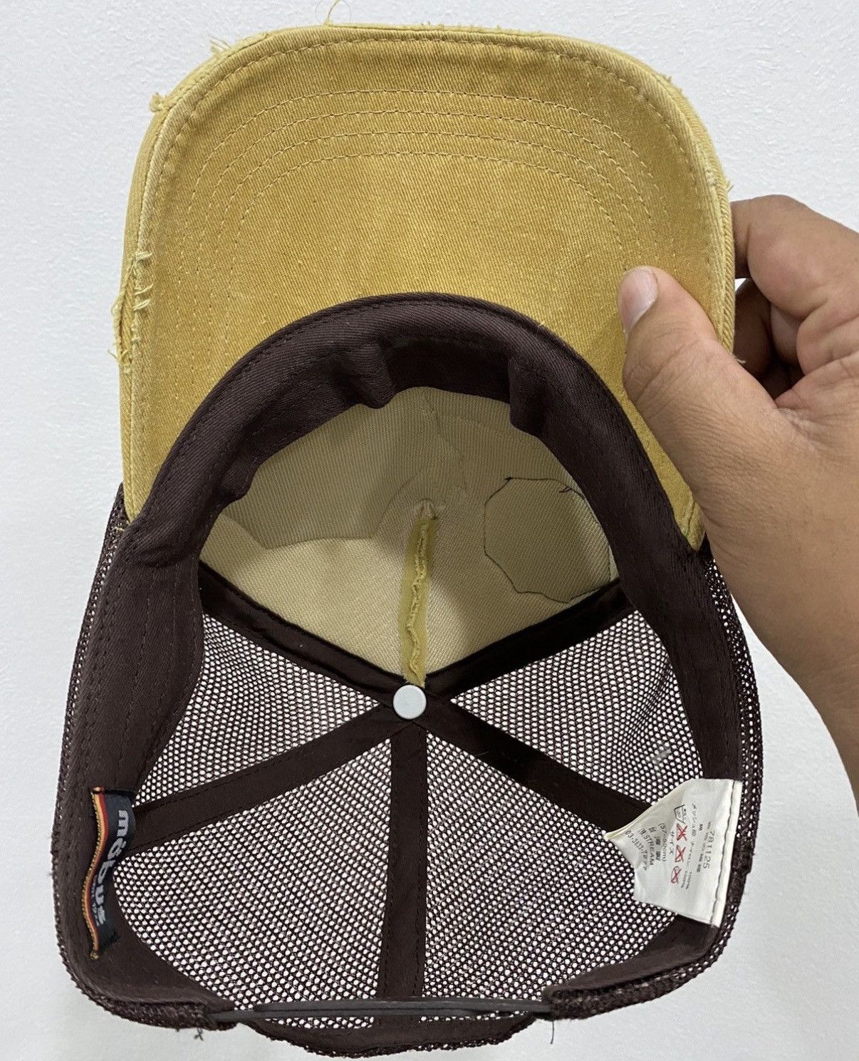 Japanese Brand VTG MOBUS Trucker Hat Size ONE SIZE - 7 Thumbnail