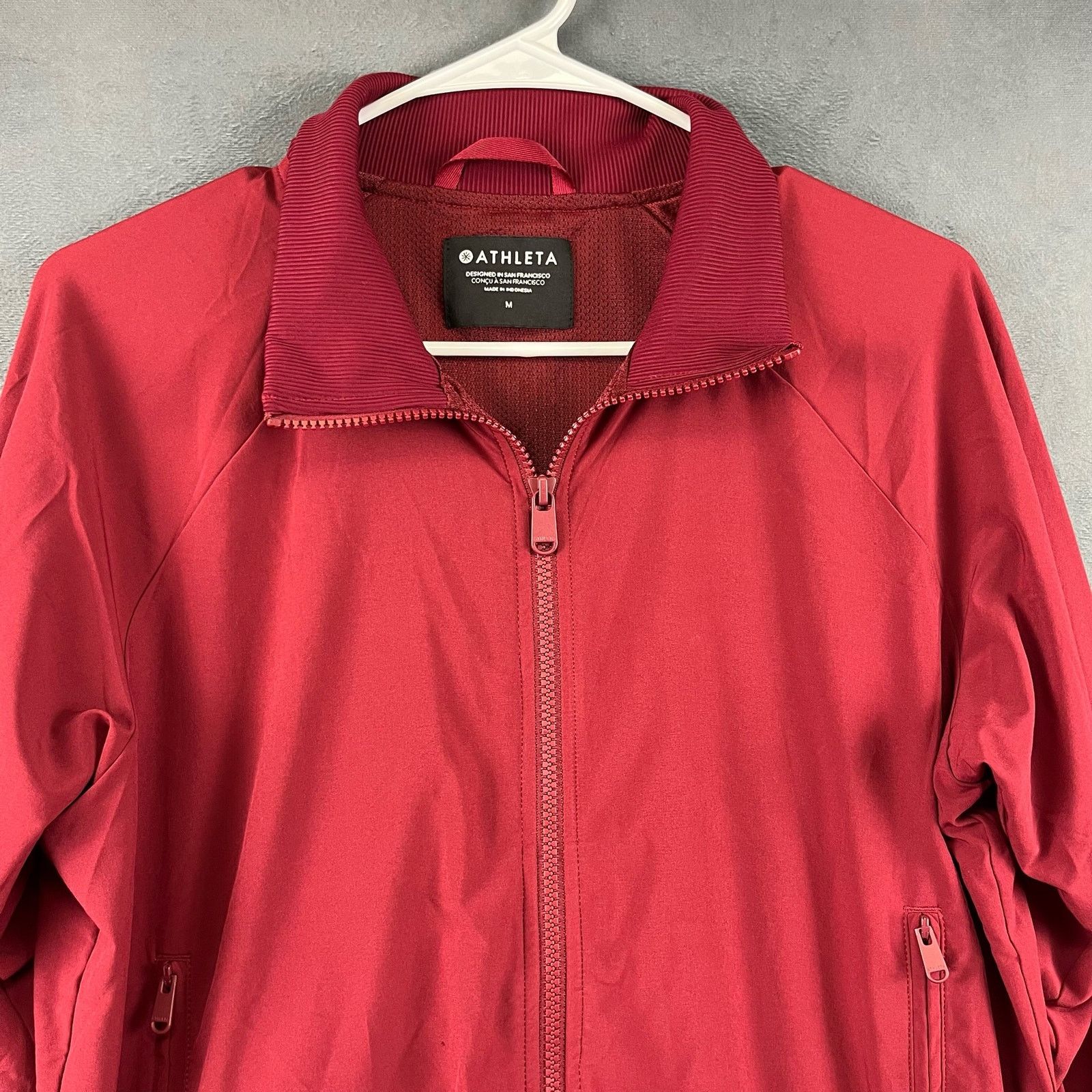 Athleta Athleta Men's Medium Jacket Performance Windbreaker Full Zip Size US M / EU 48-50 / 2 - 5 Thumbnail